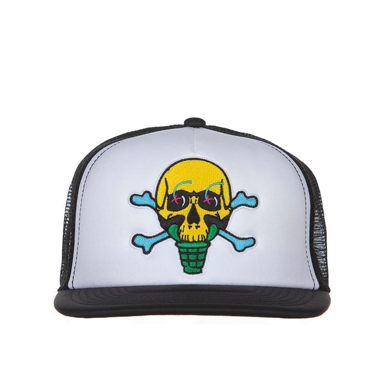 Ice Cream Skully Trucker Hat