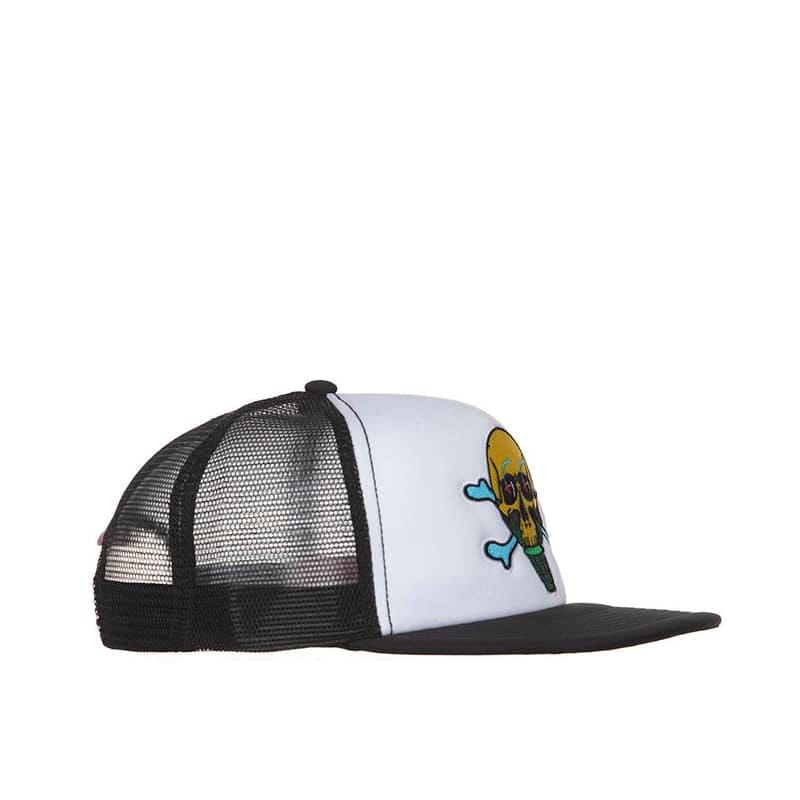 Ice Cream Skully Trucker Hat