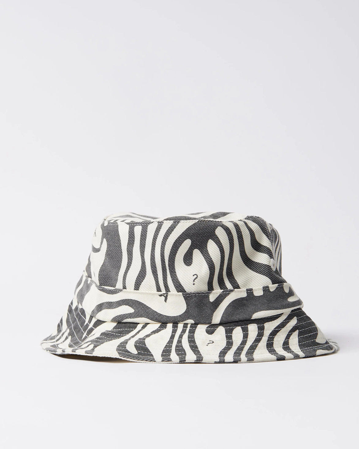 BY PARRA BLOBBED BUCKET HAT - WASHED GREY
