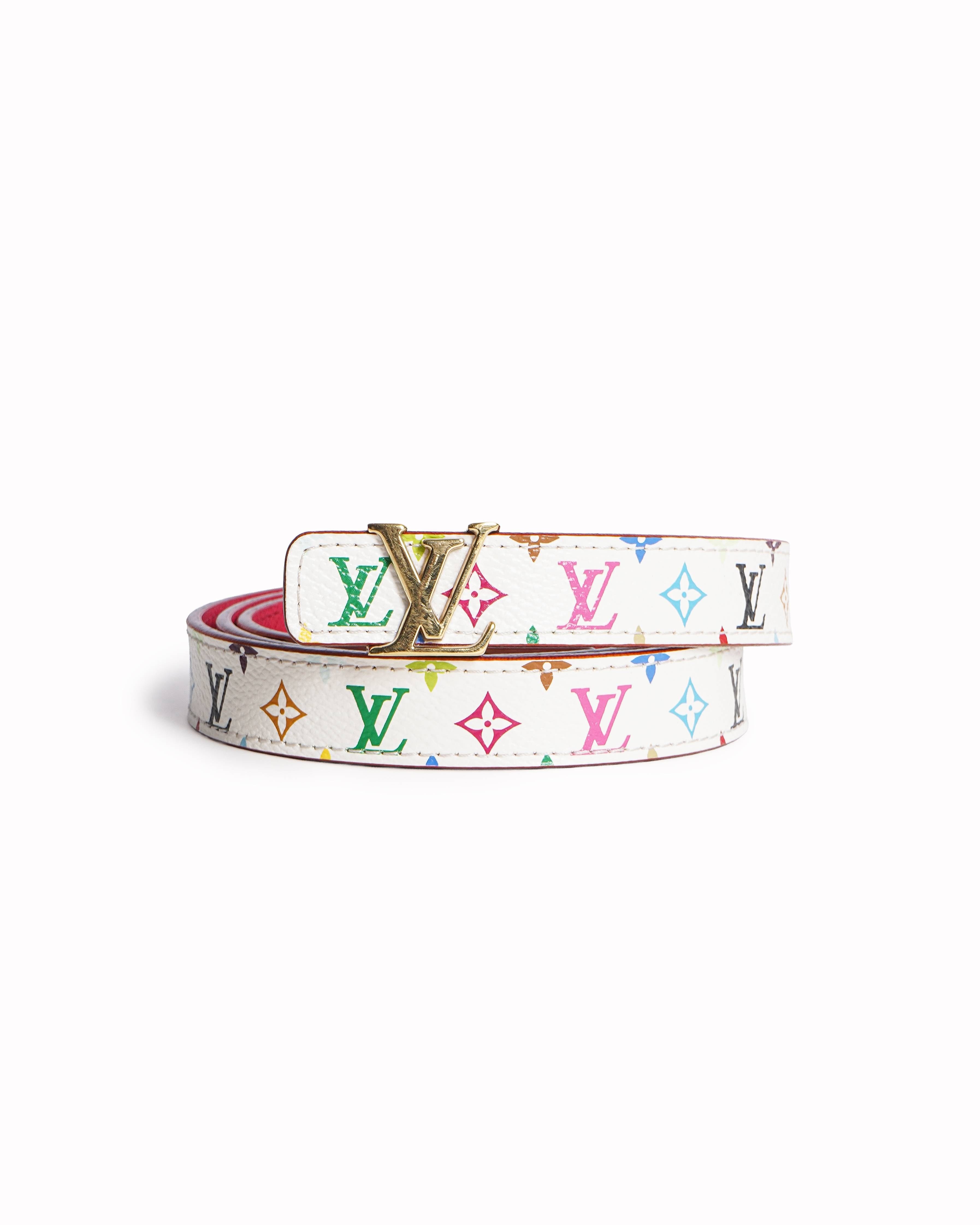 Louis Vuitton x Takashi Murakami Monogram Multicolor Belt