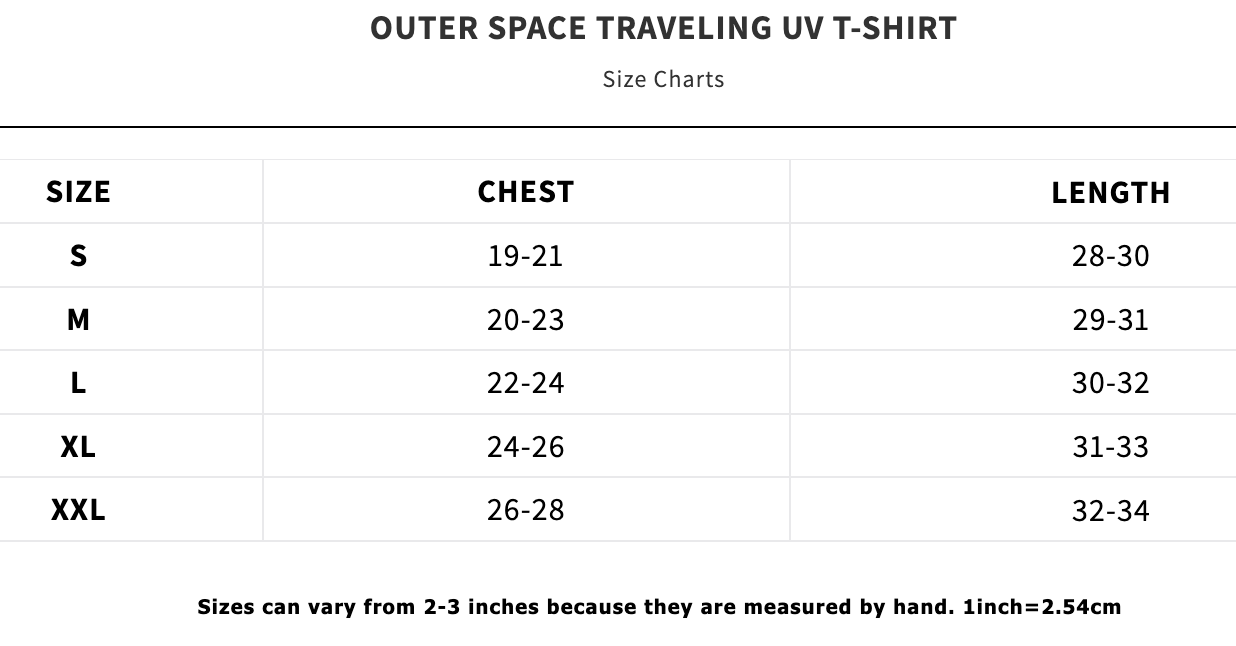 Market OUTER SPACE TRAVELING UV T-Shirt
