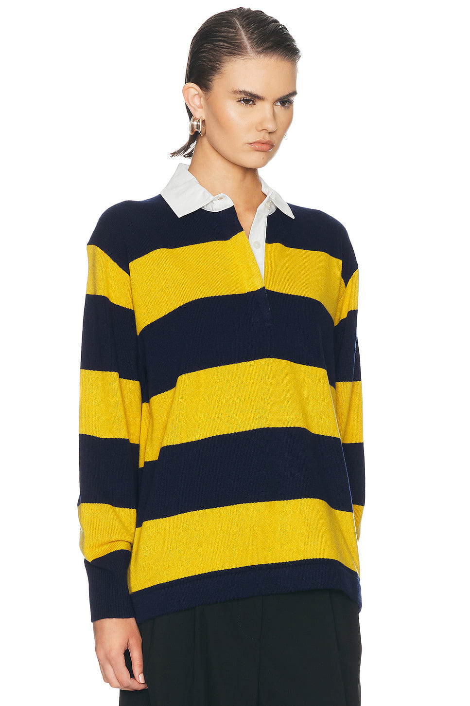 NILI LOTAN Rashida Rugby Sweater