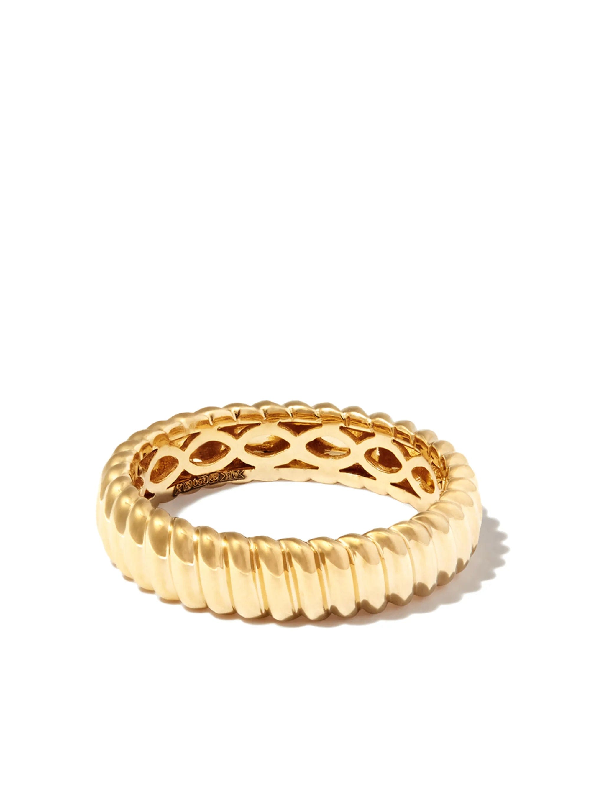 Anita Ko 18kt yellow gold Zoe ring