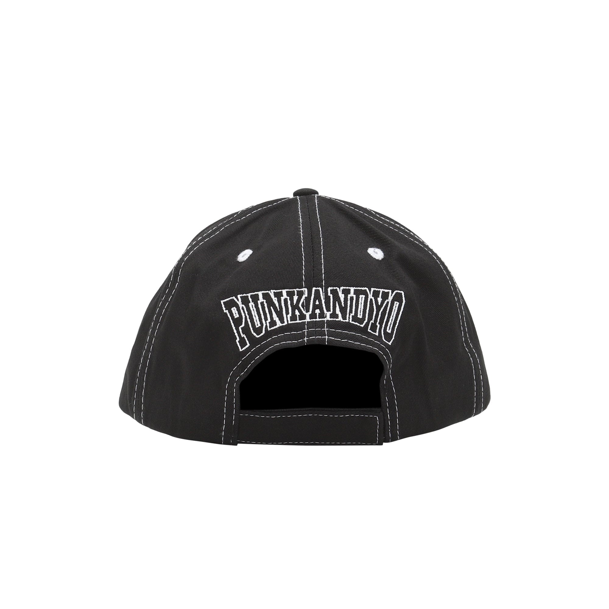 Punkandyo Contrast Baseball Cap - Black