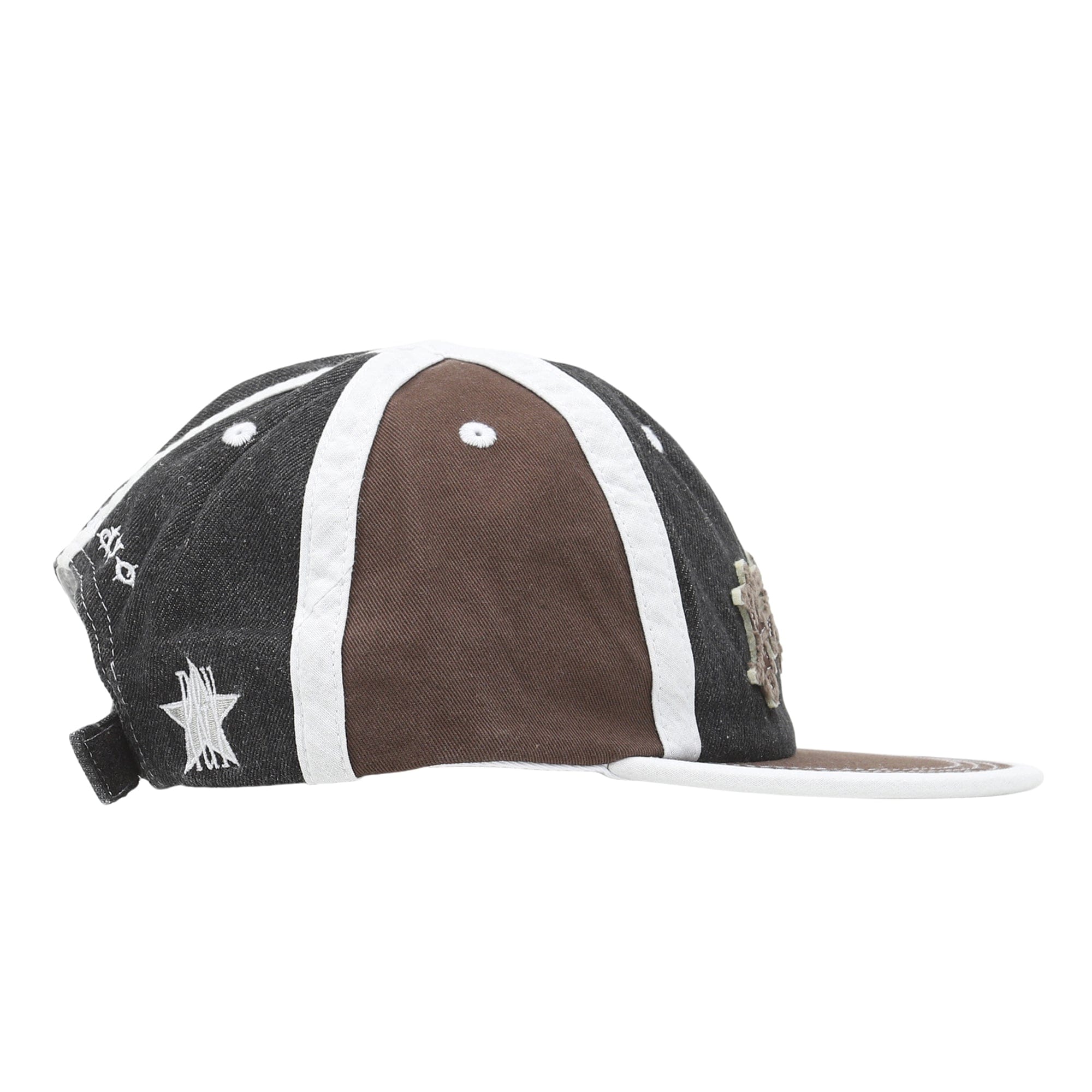 Punkandyo 2Tone Denim Cap - Black