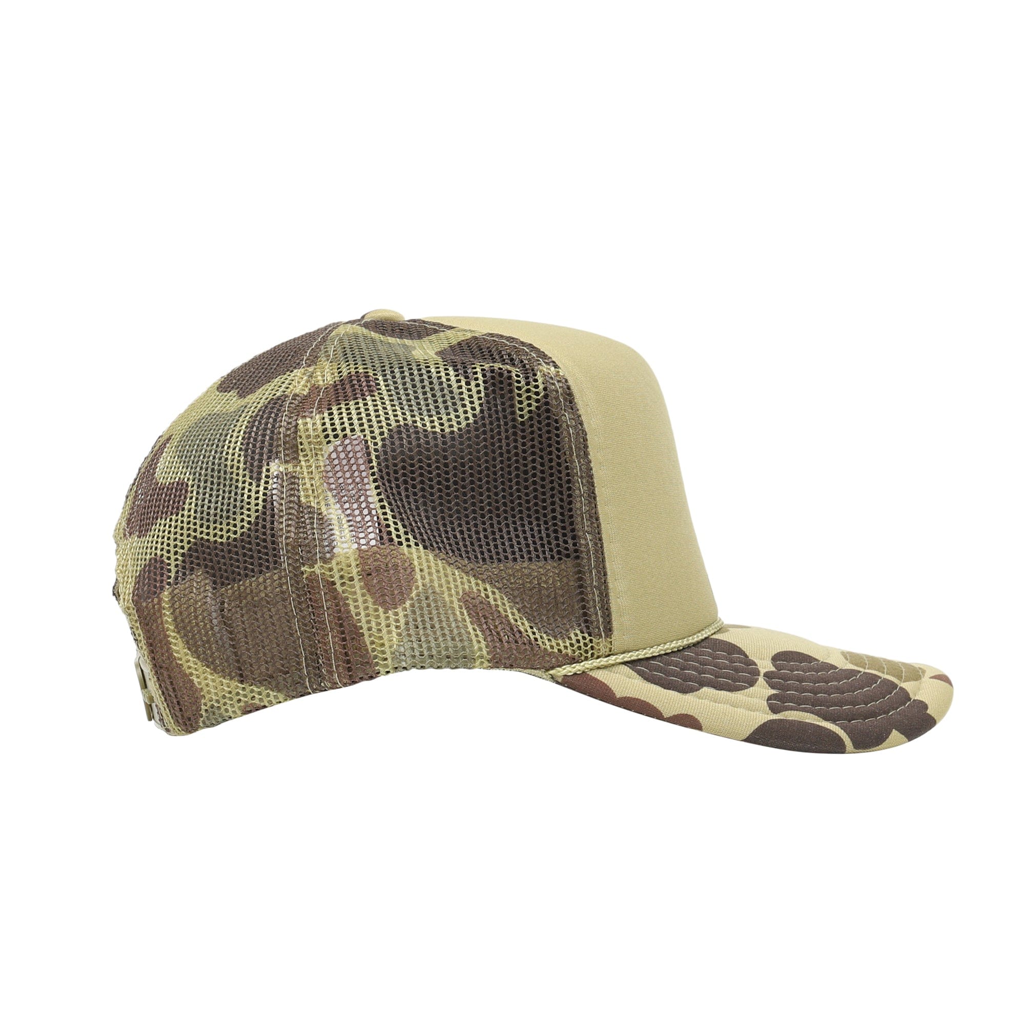 Fucking Awesome Gun Baby Soft Foam Trucker Hat - Camo