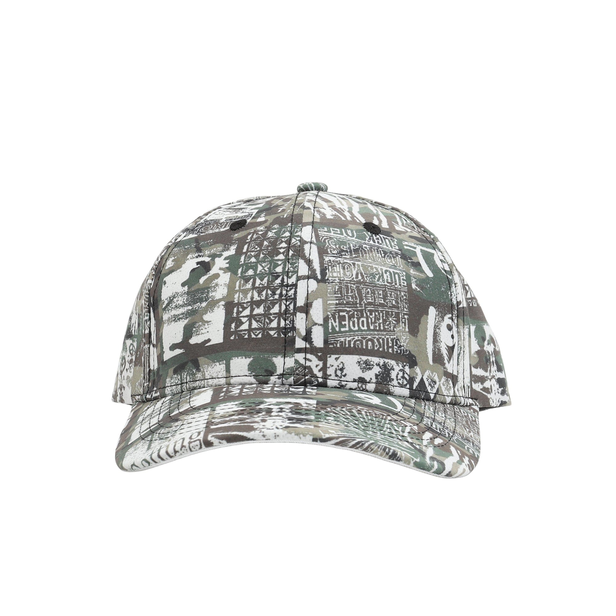 Fuck This Industry Camo Collage Hat - Camo