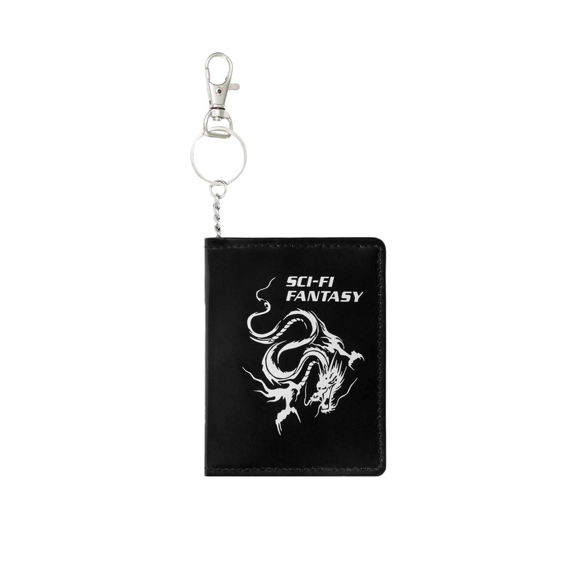 Sci-Fi Fantasy Dragon Wallet - Black