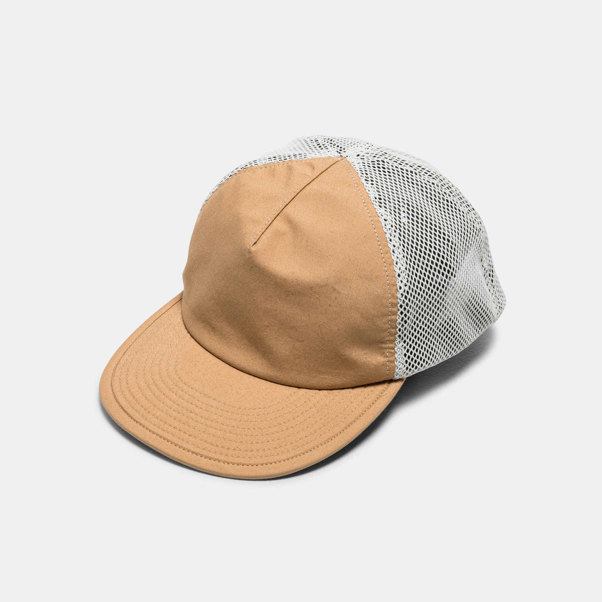 Found Feather 5 Panel Baseball Cap - Brown