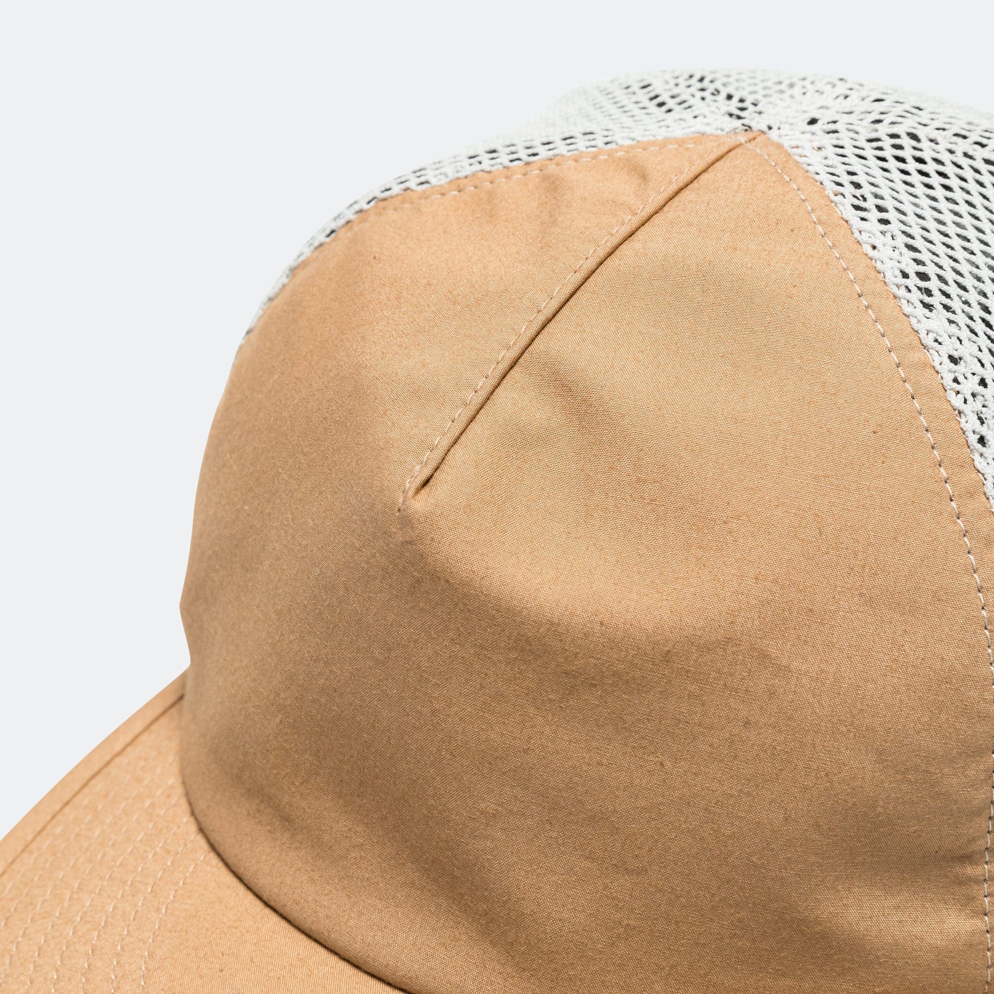 Found Feather 5 Panel Baseball Cap - Brown