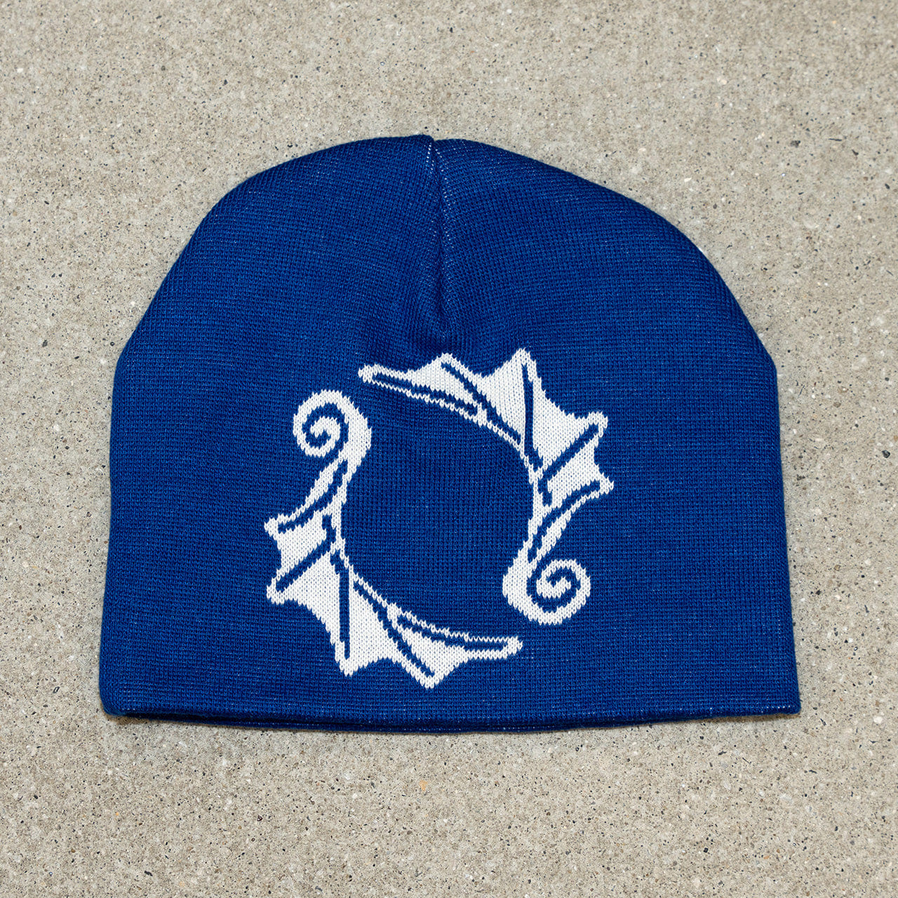 Logo WORM Big Logo Beanie Blue