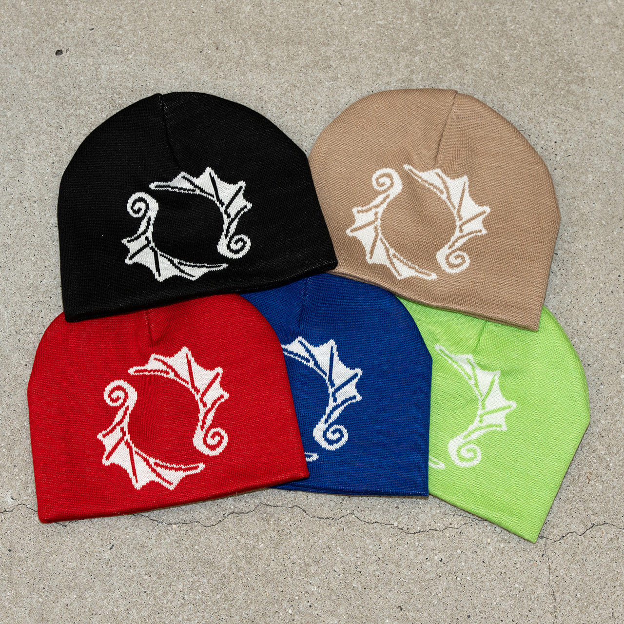 Logo WORM Big Logo Beanie Blue