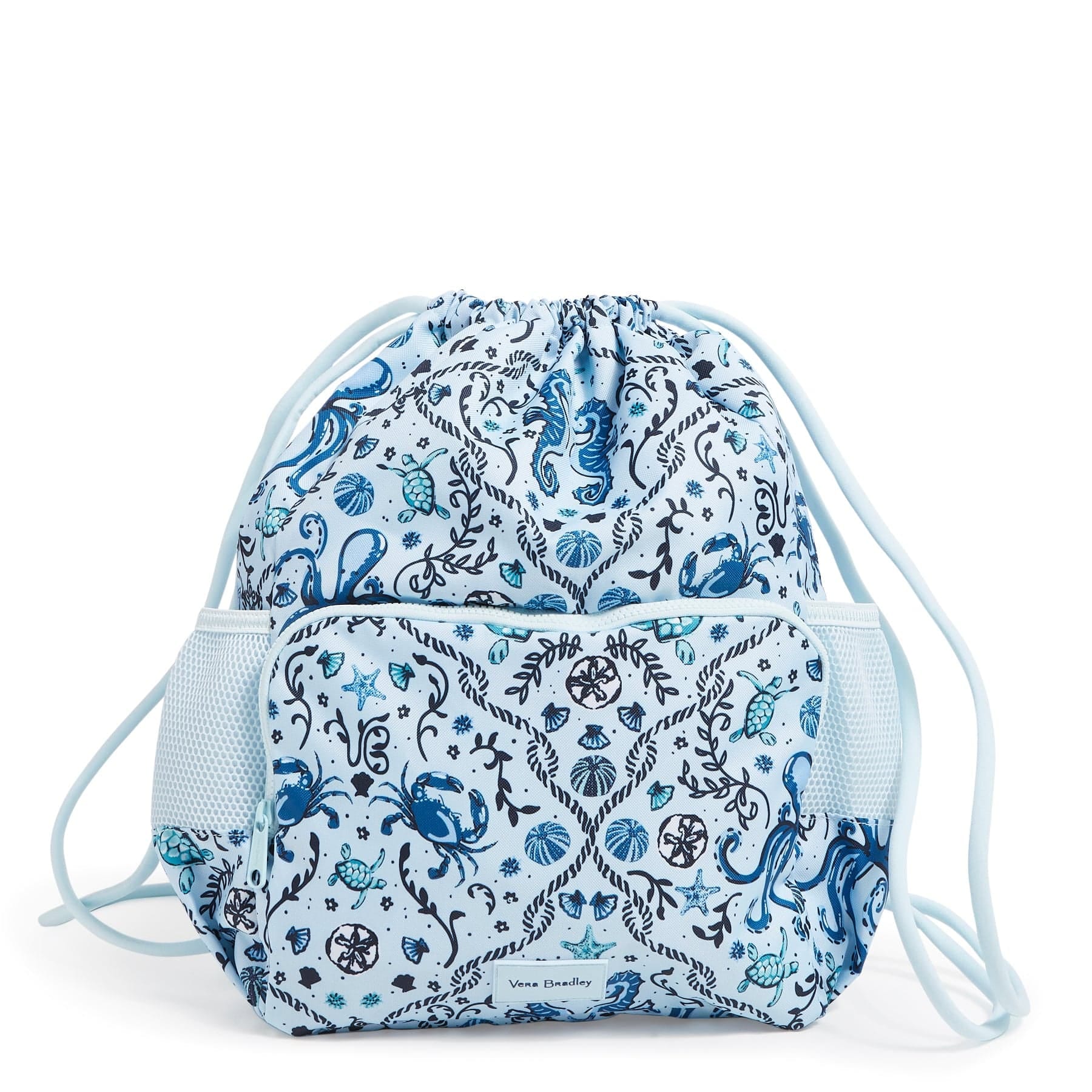 Vera Bradley Deluxe Drawstring Backsack