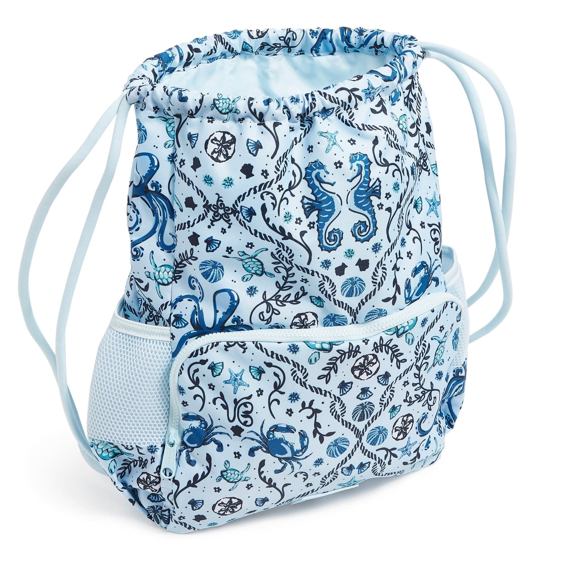 Vera Bradley Deluxe Drawstring Backsack