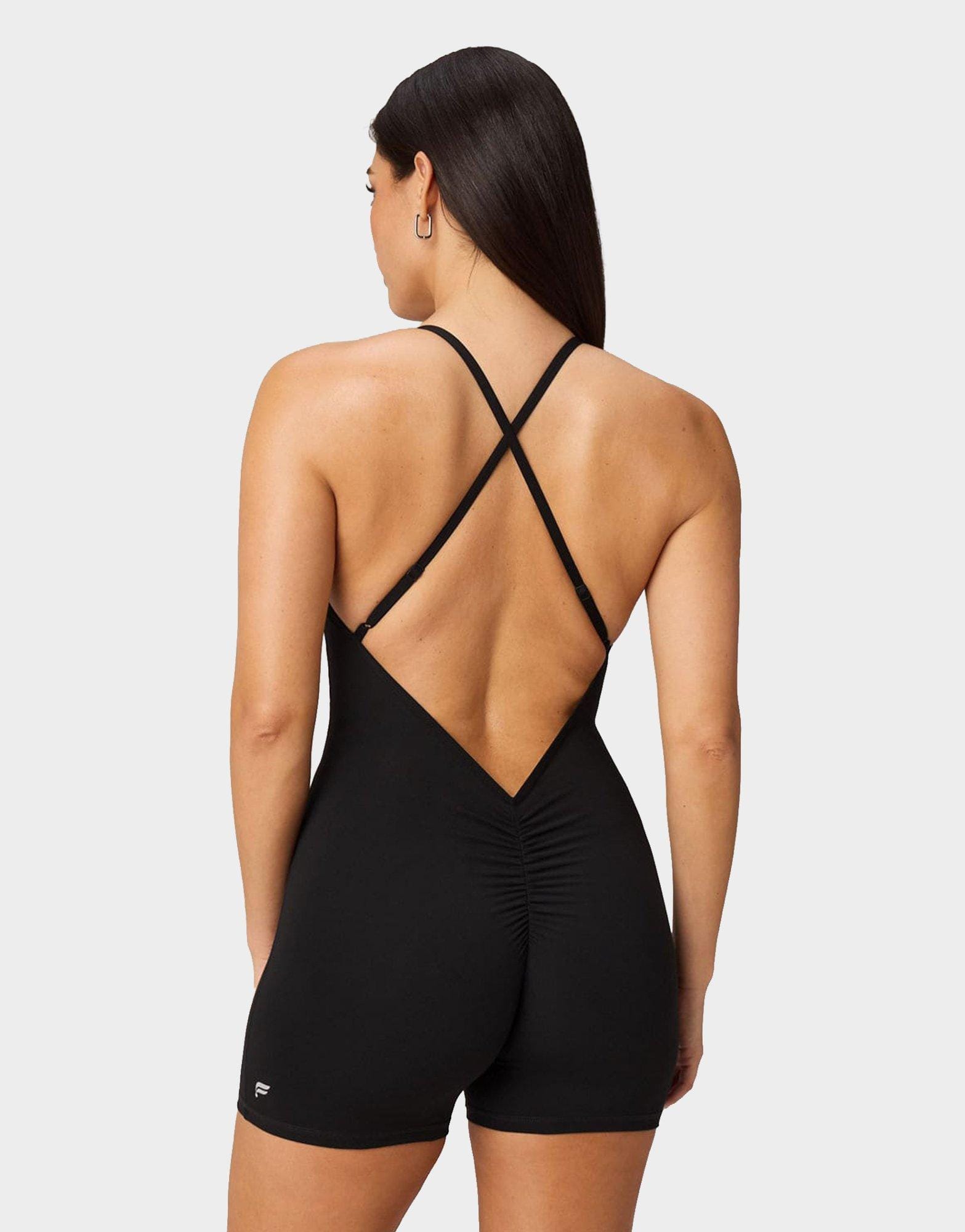 Fabletics Booty Scrunch PureLuxe V - Back Jumpsuit