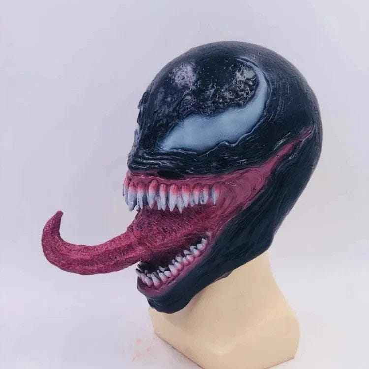 My Store Venom Full Face Mask – Latex Cosplay Prop for Halloween & Parties