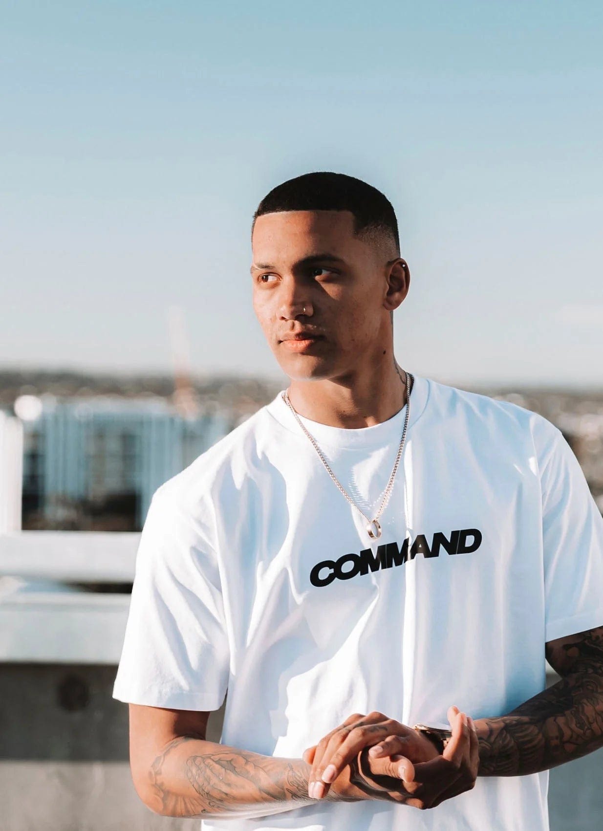 COMMAND Logo T - Shirt (White)