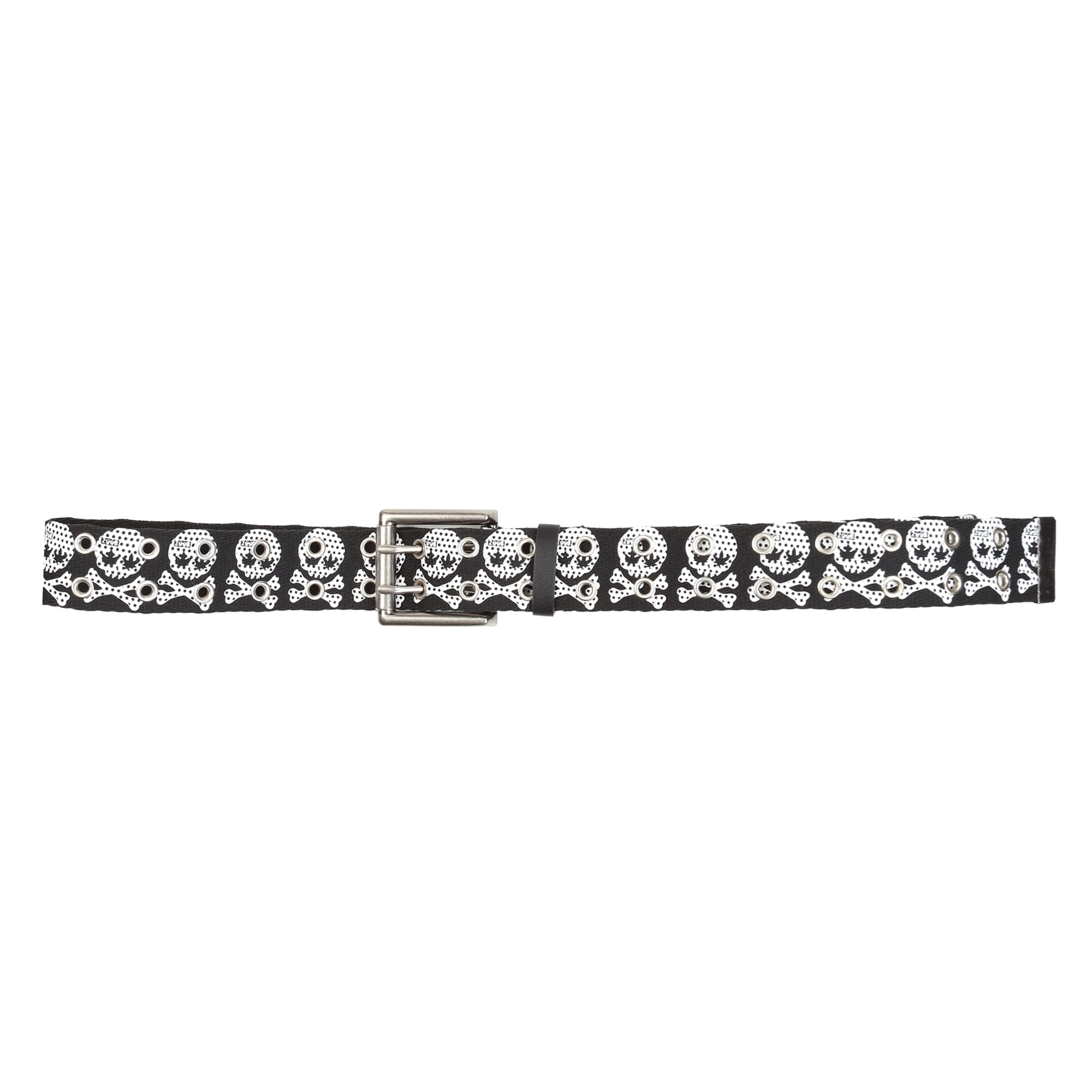 Fuck This Industry Polka Skull Belt - Black