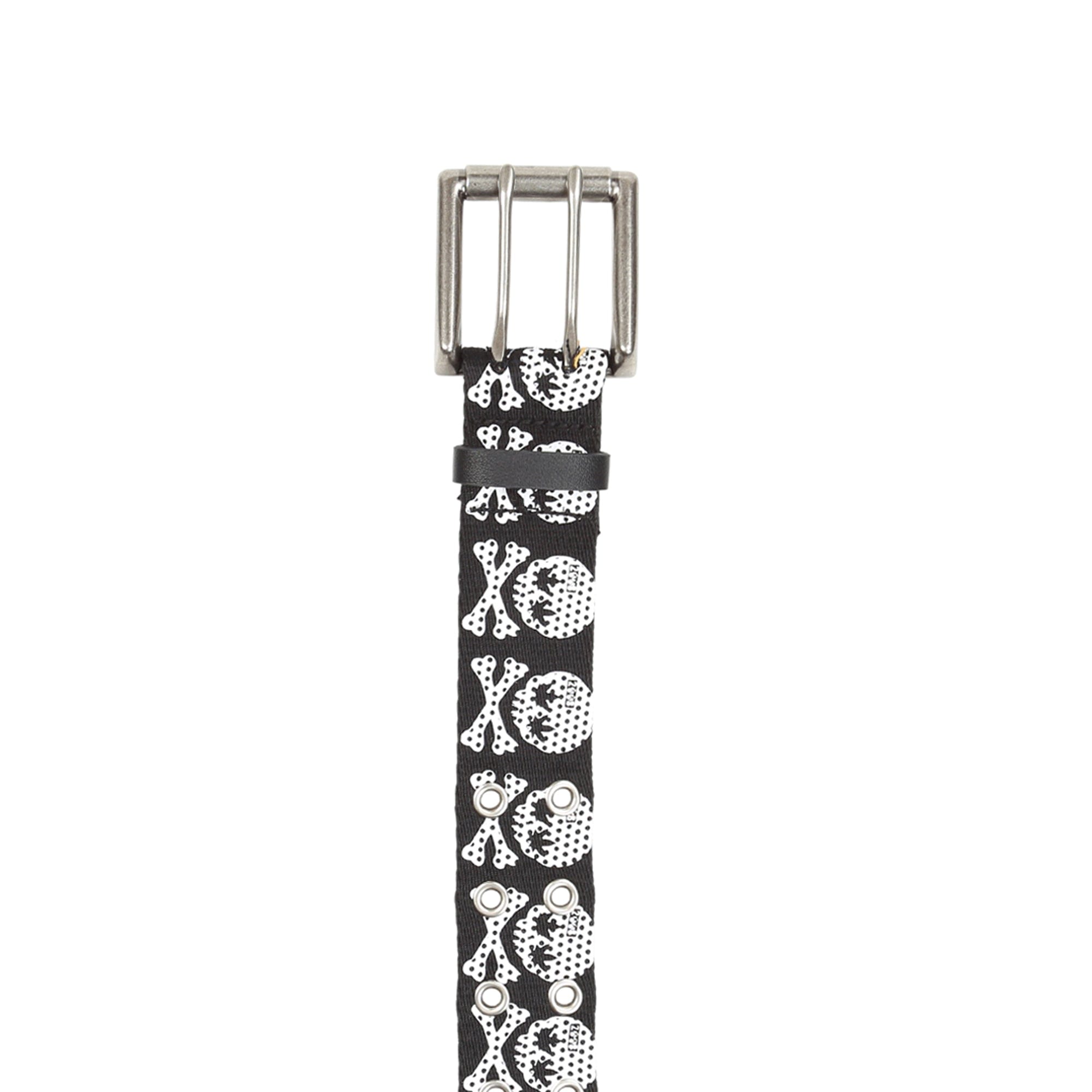 Fuck This Industry Polka Skull Belt - Black