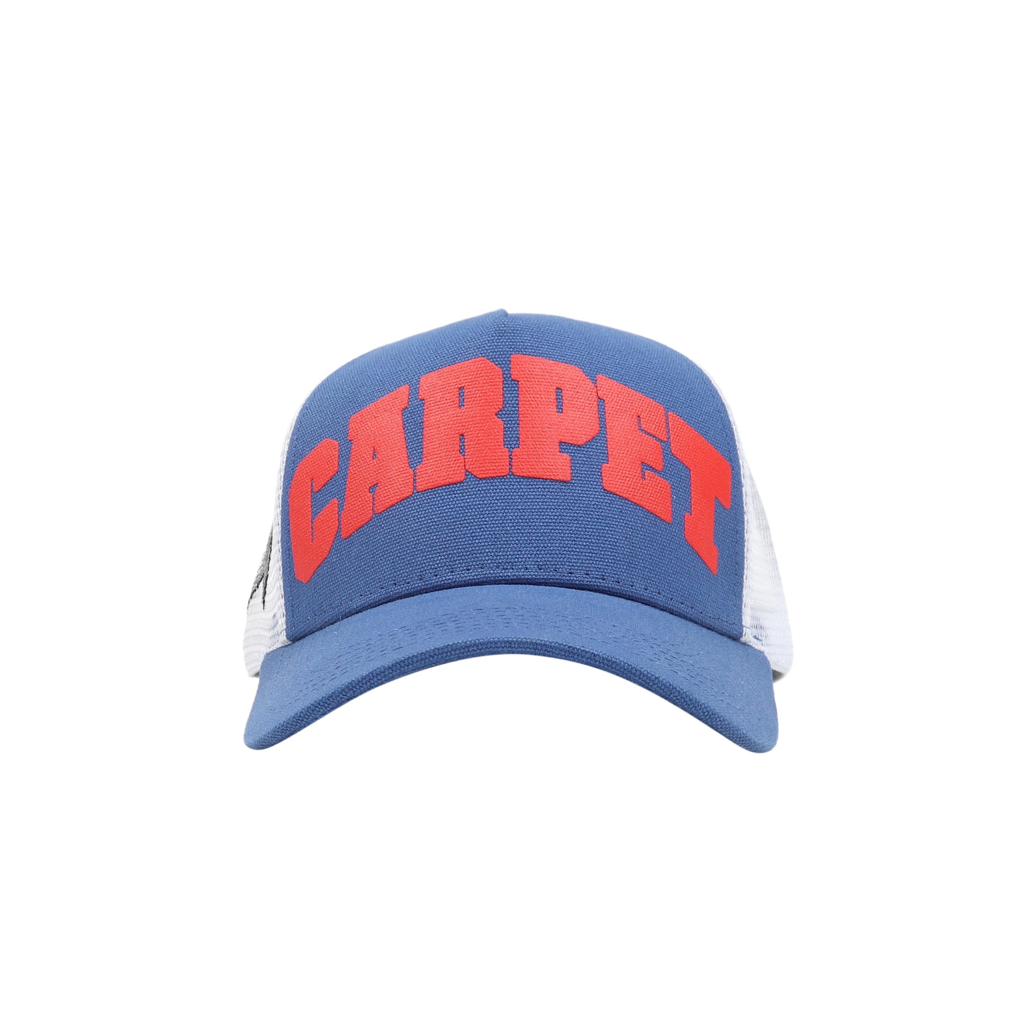 Carpet Varsity Trucker Hat - Blue