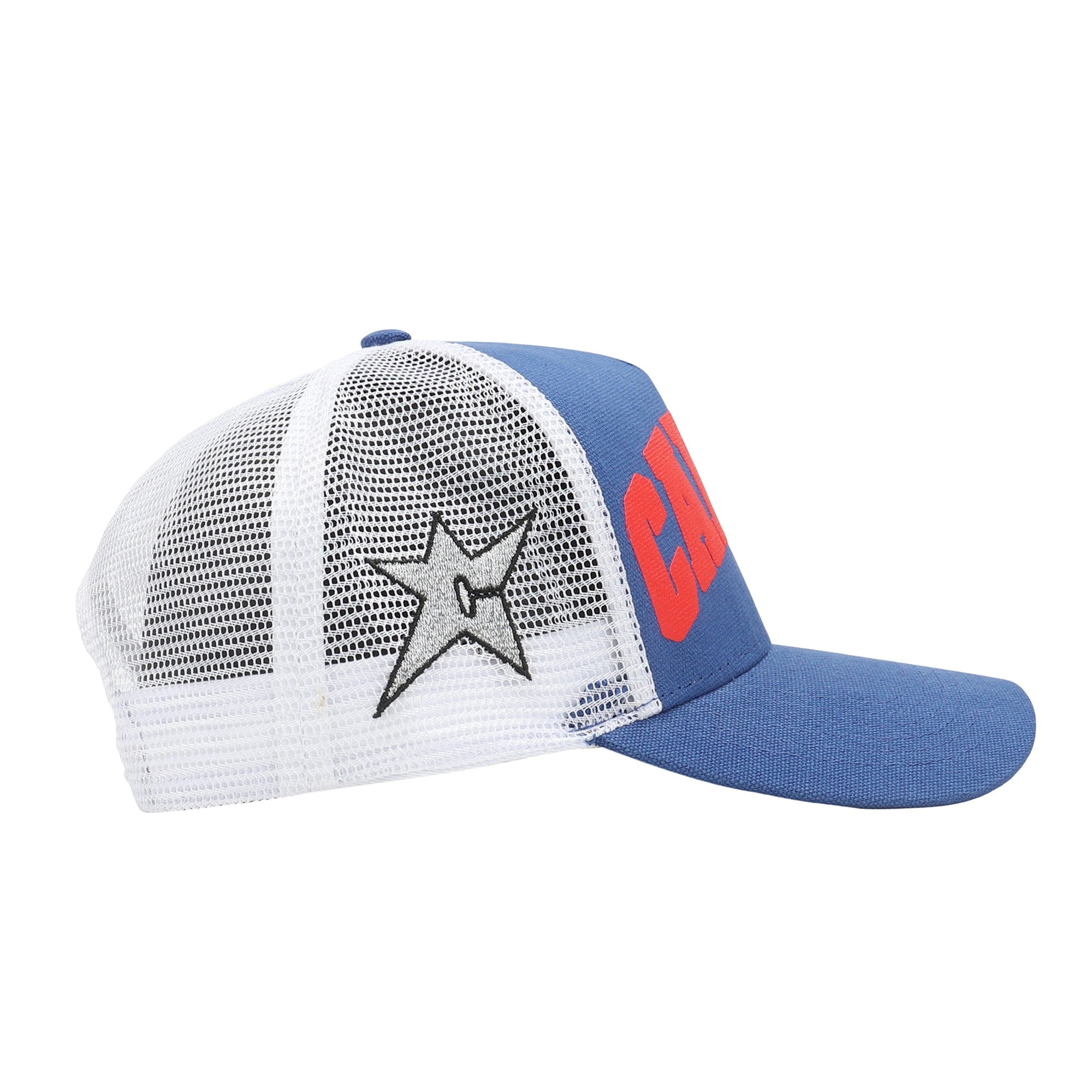 Carpet Varsity Trucker Hat - Blue