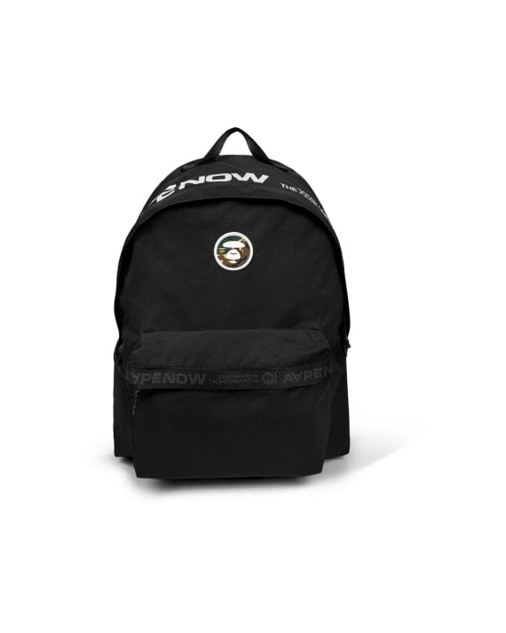 AAPE Moonface patch backpack