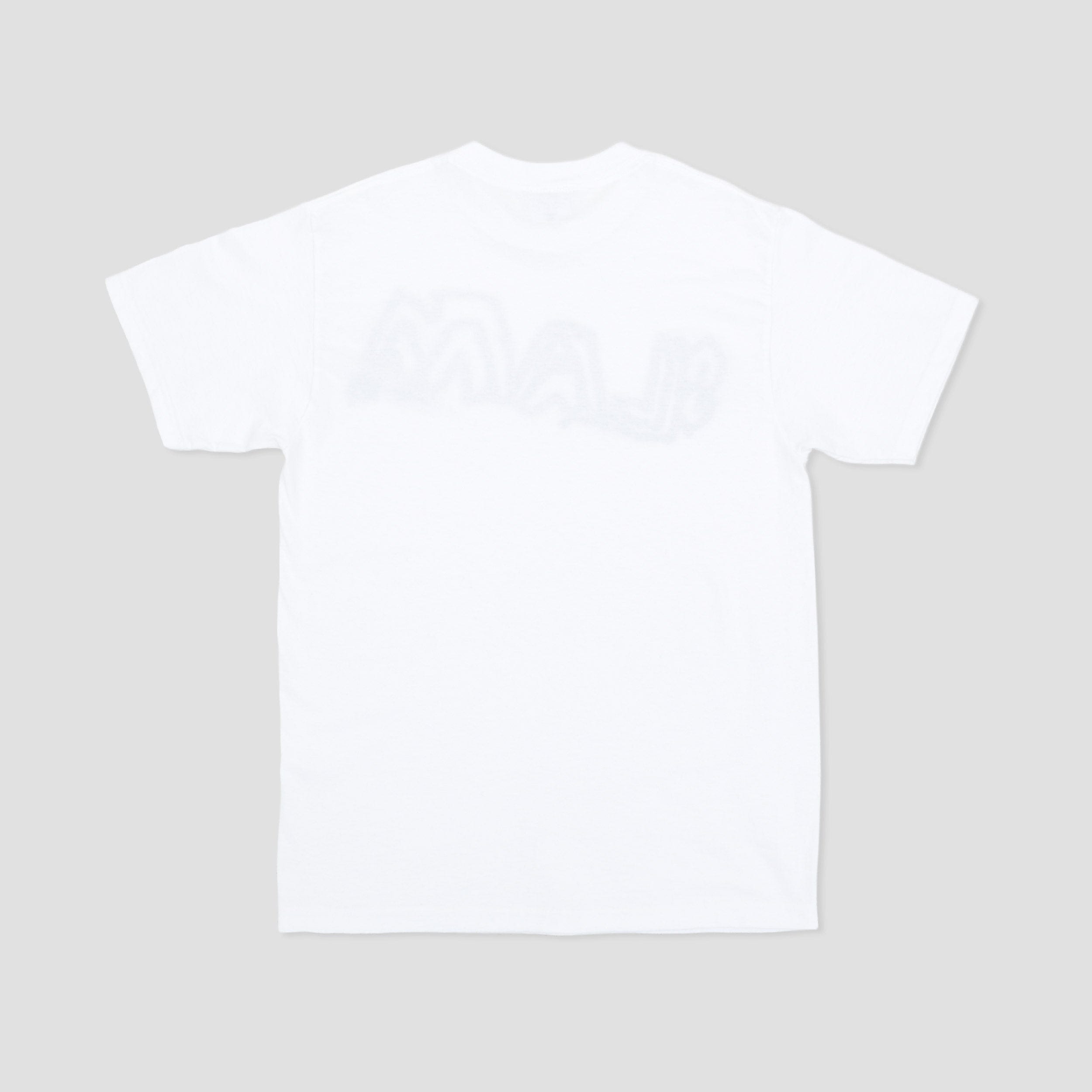 WHITE* Slam City Skates Young Team T - Shirt White / Black