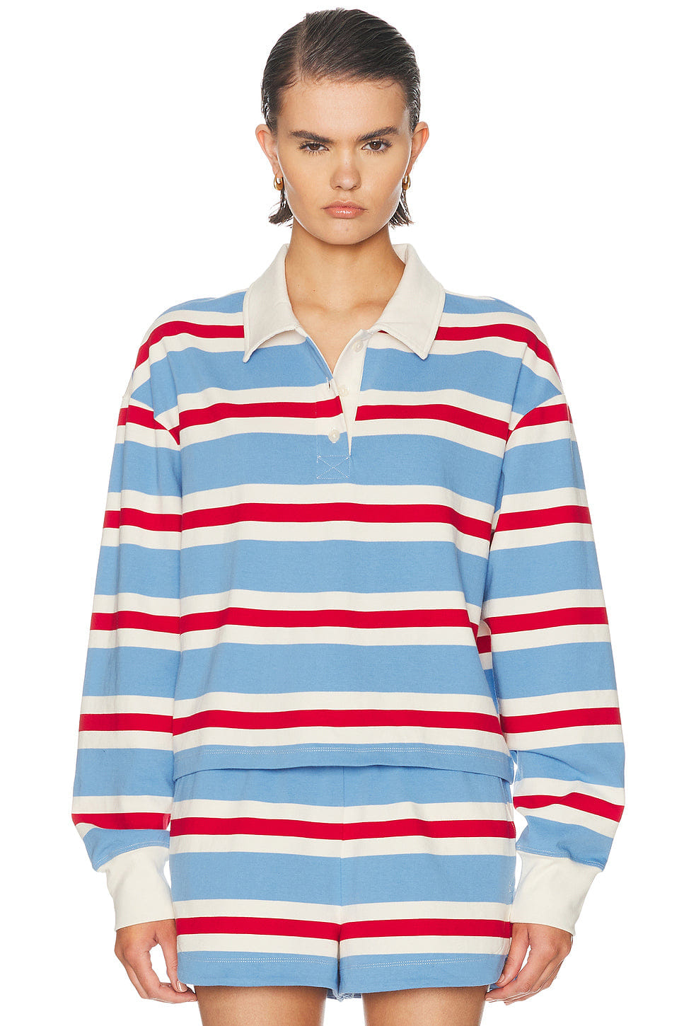 YEAR of OURS Striped Rugby Long Sleeve T-Shirt