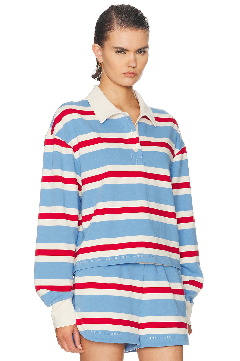 YEAR of OURS Striped Rugby Long Sleeve T-Shirt
