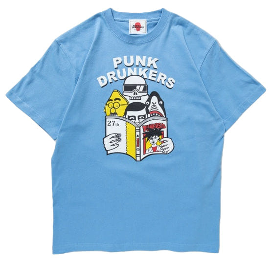 Blue Punk Drunkers 27th Anniversary Shirt (Blue)