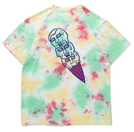 Ice Cream Punk Drunkers Tie - Dye Ice Cream Shirt (Green)
