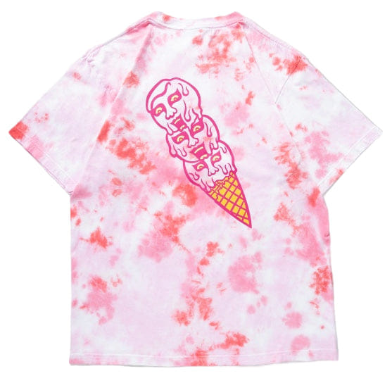 Ice Cream Punk Drunkers Tie - Dye Ice Cream Shirt (Pink)