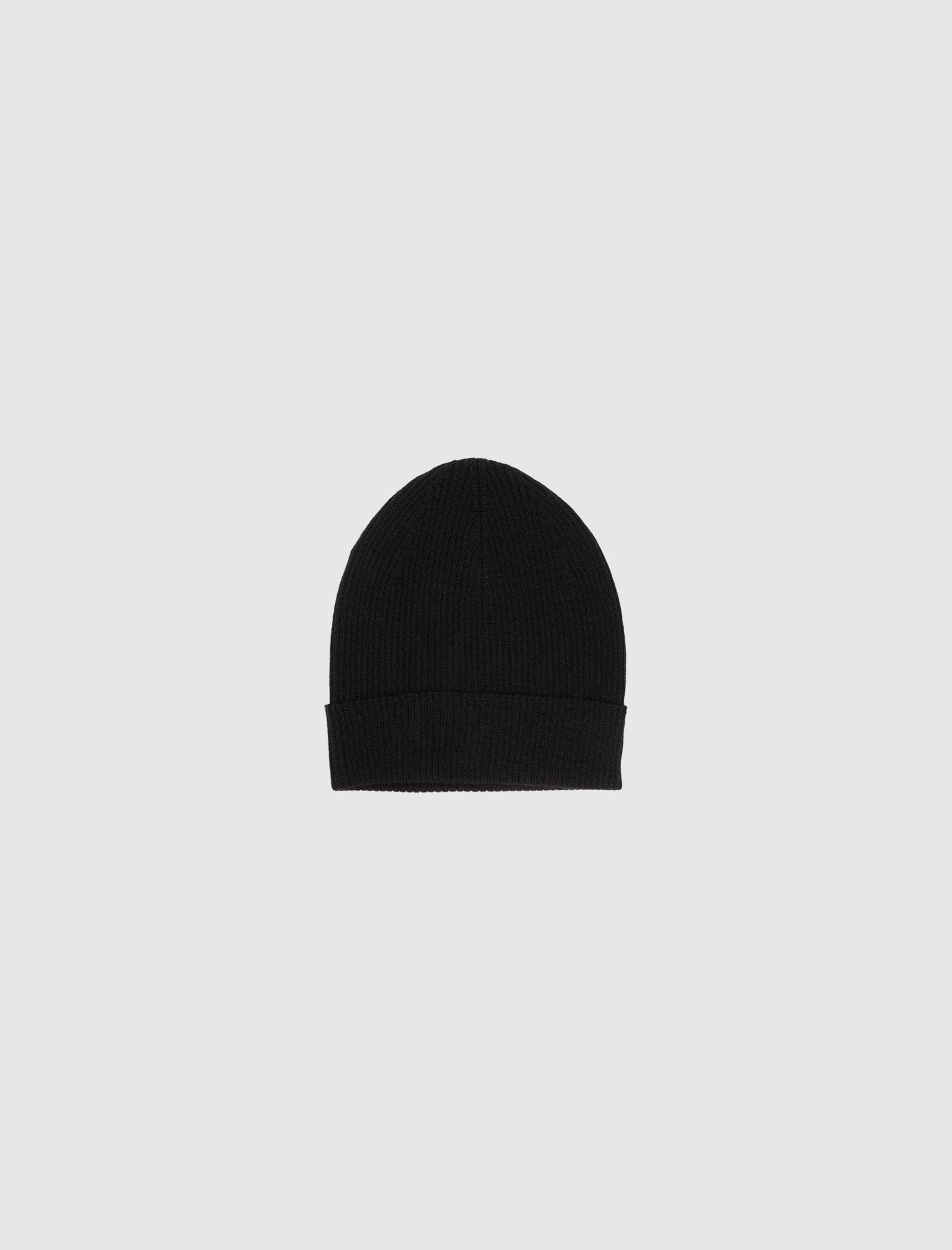 RICK OWENS Mainline RIBBED BEANIE