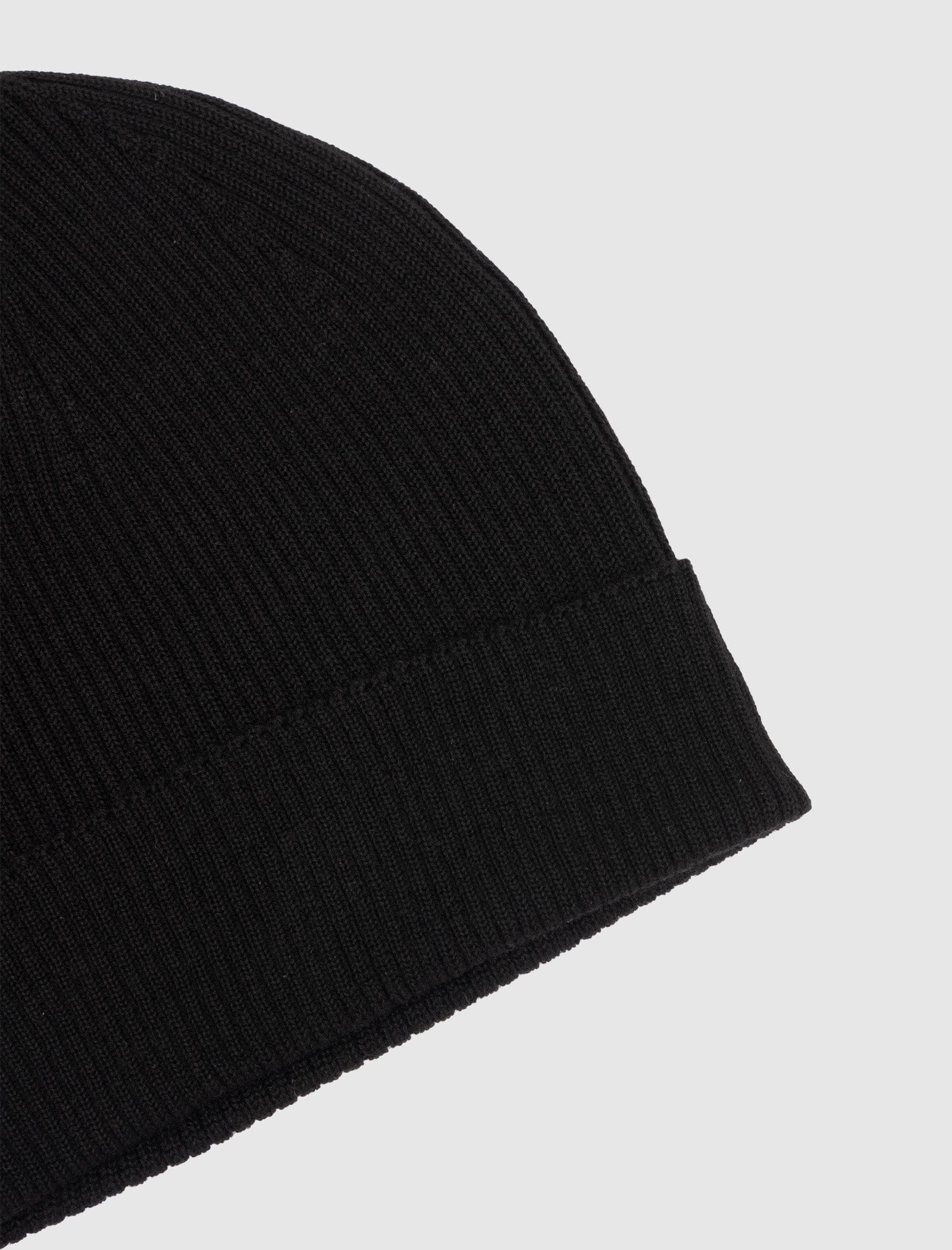 RICK OWENS Mainline RIBBED BEANIE