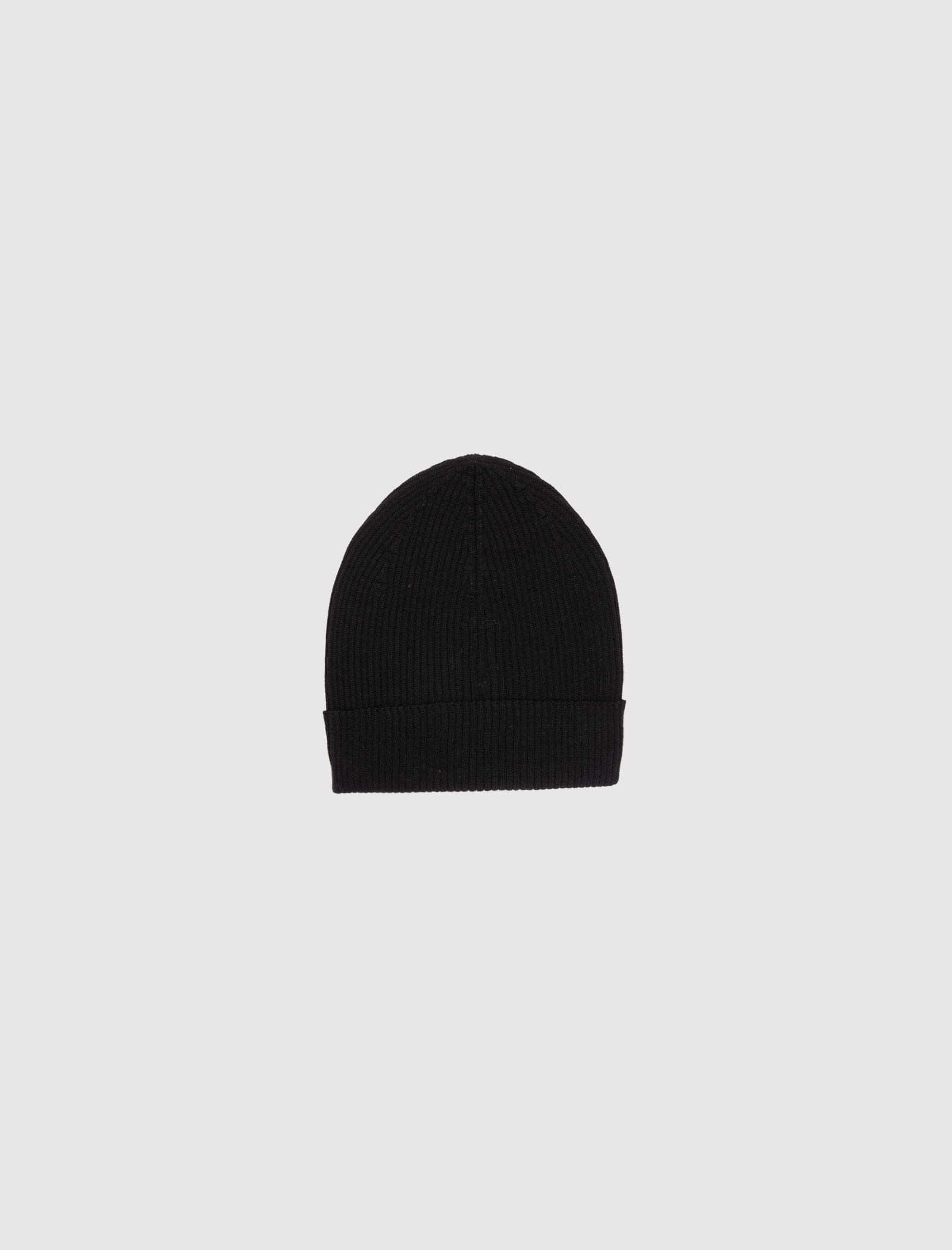 RICK OWENS Mainline RIBBED BEANIE