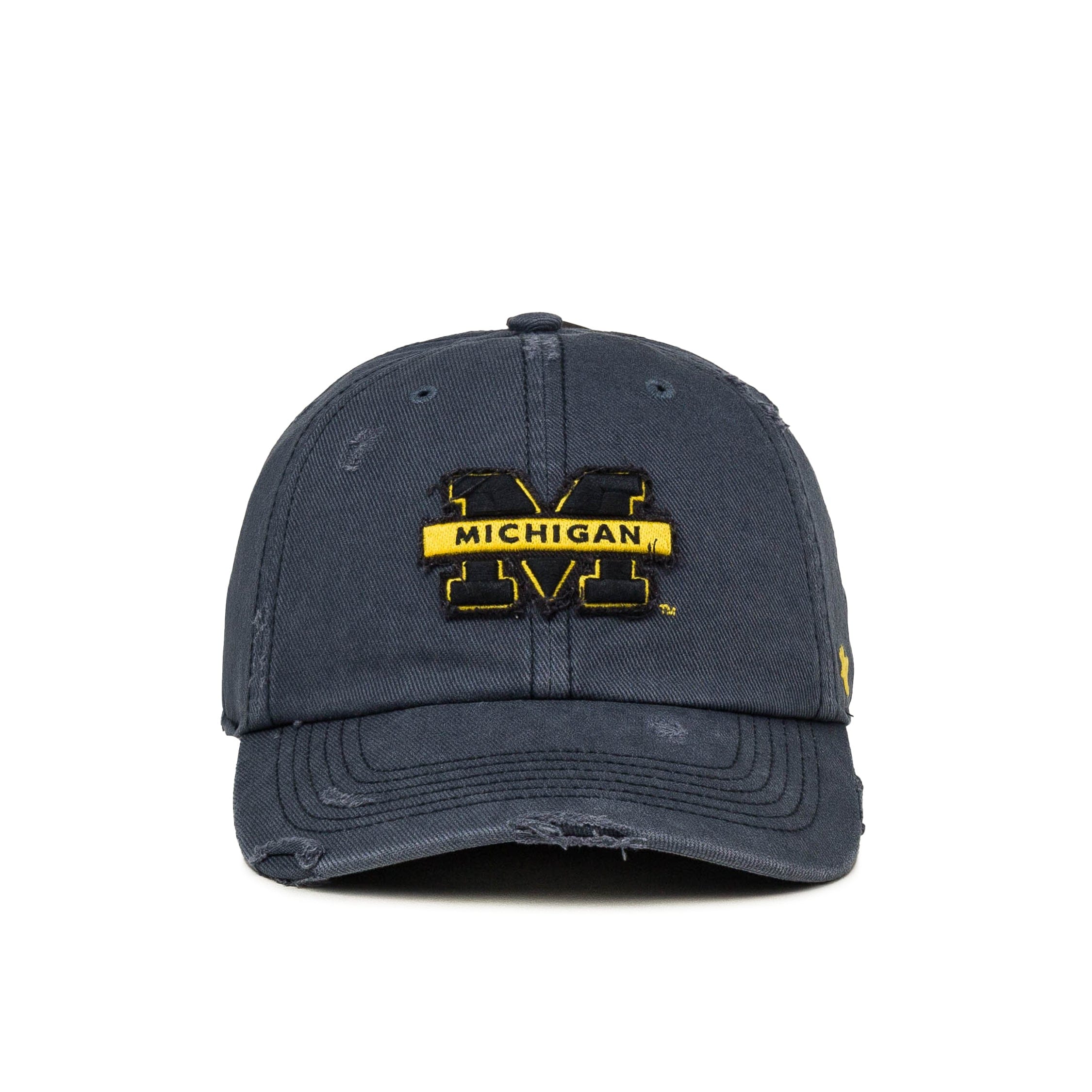 Clean 47 Michigan Wolverines Weathered *Clean Up* Cap
