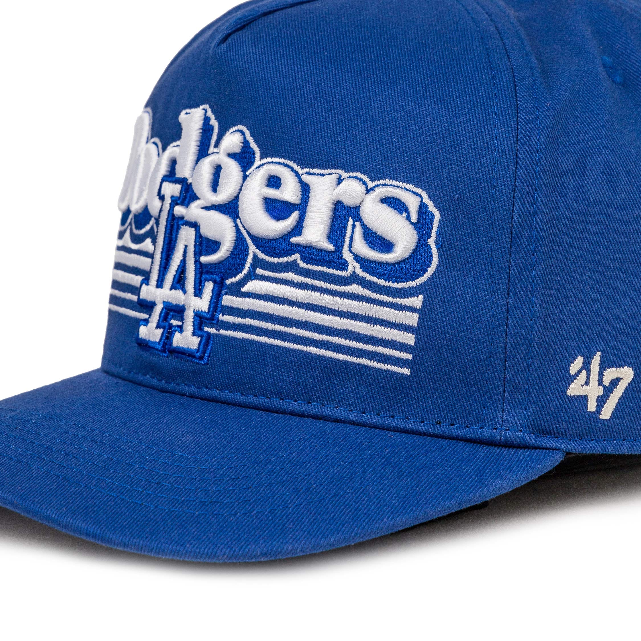 MLB 47 MLB LA Dodgers Script Fade *Hitch* Cap