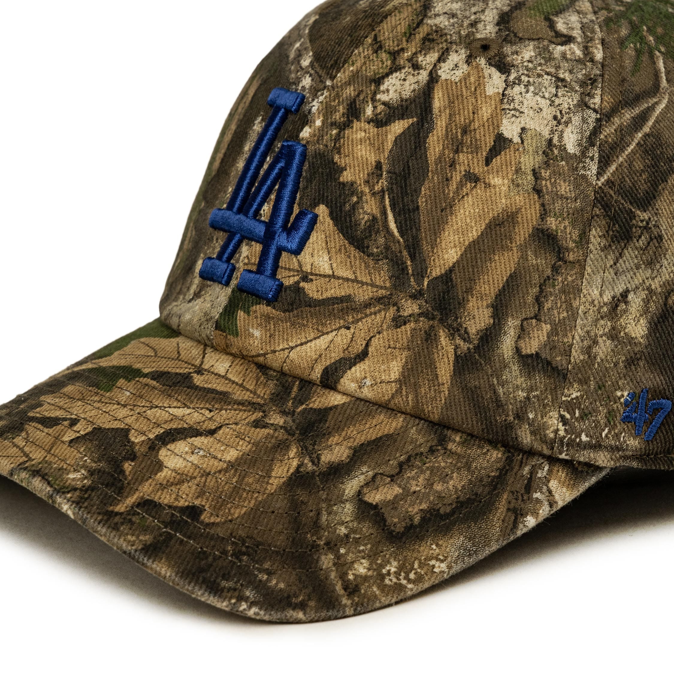 Clean 47 MLB LA Dodgers Realtree Camo *Clean Up* Cap