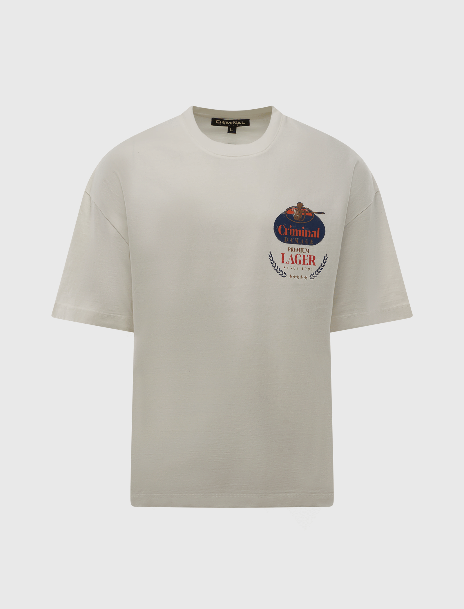 Criminal Damage PREMIUM LAGER T - SHIRT