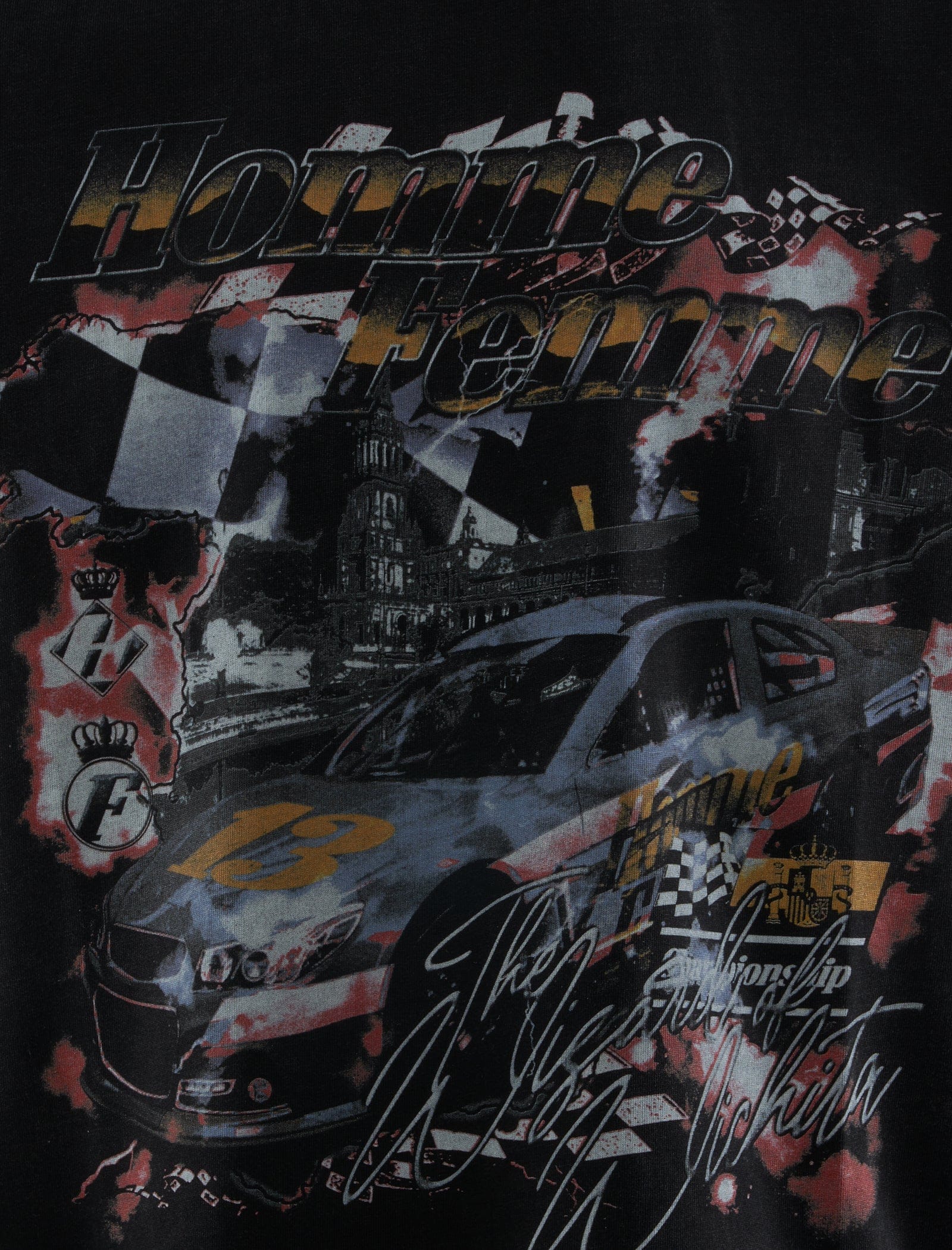 HOMME FEMME WIZARD RACING T-Shirt