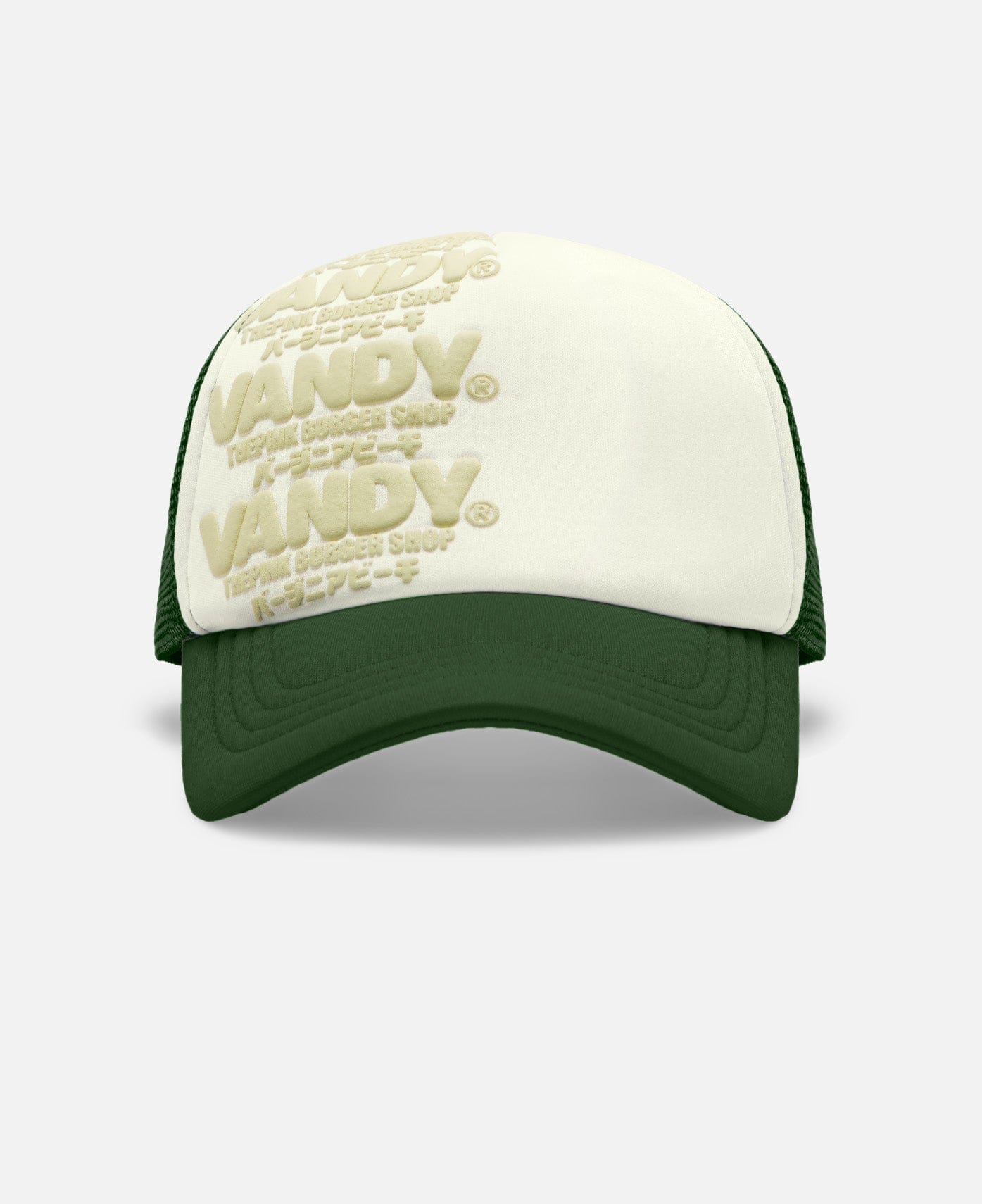 Vandy The Pink VTP Multi Logo Hat (Olive)