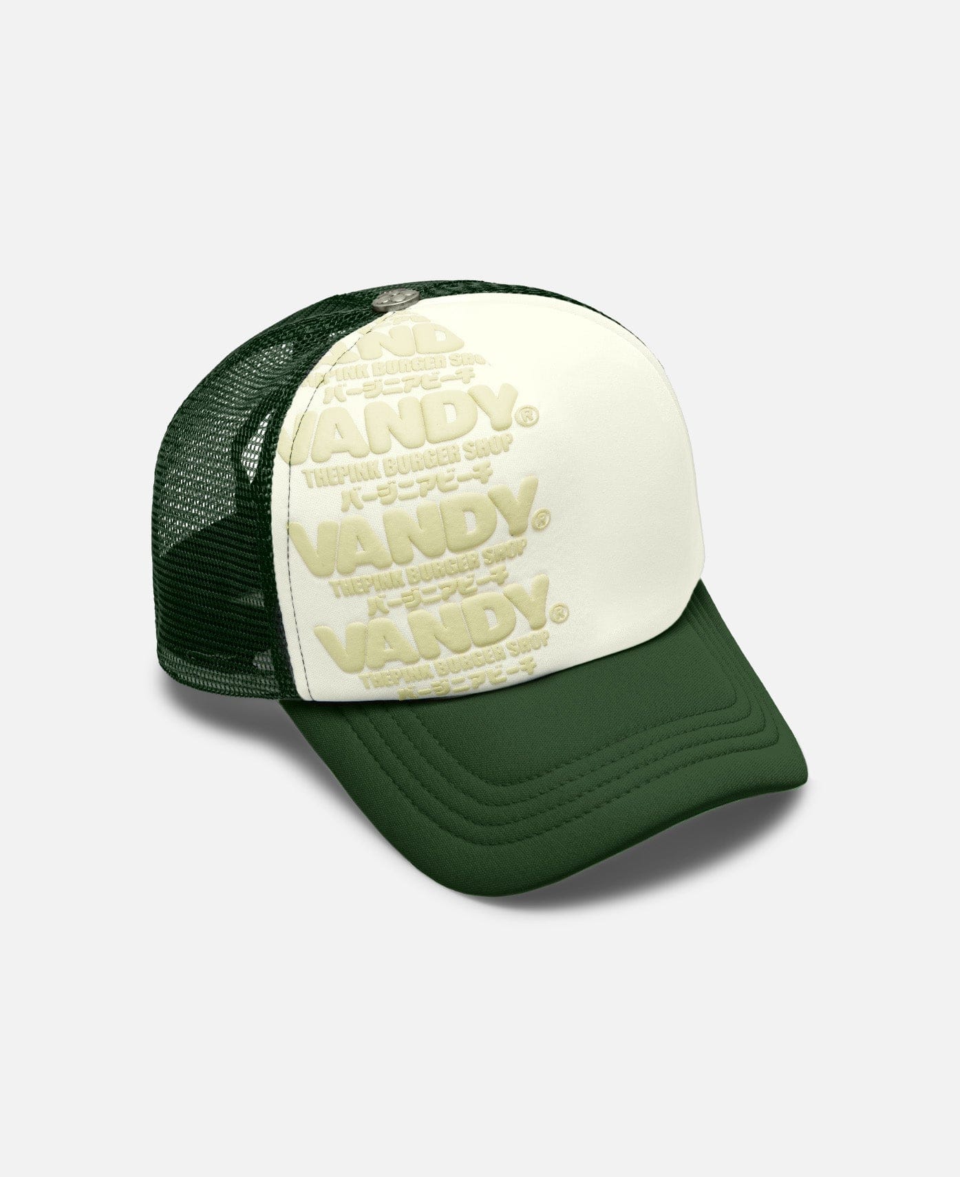 Vandy The Pink VTP Multi Logo Hat (Olive)