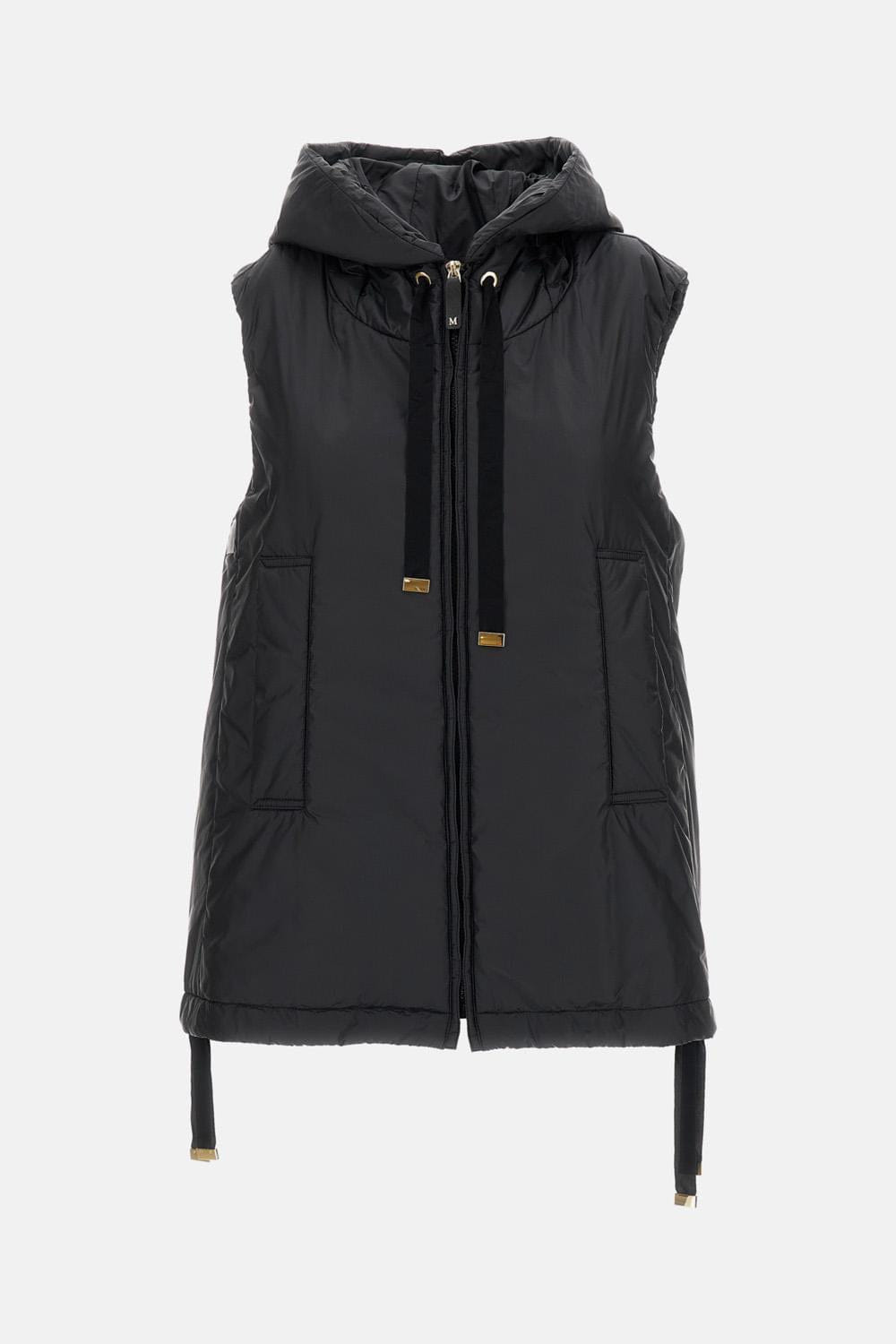 Max Mara The Cube GILET IMBOTTITO CON CAPPUCCIO