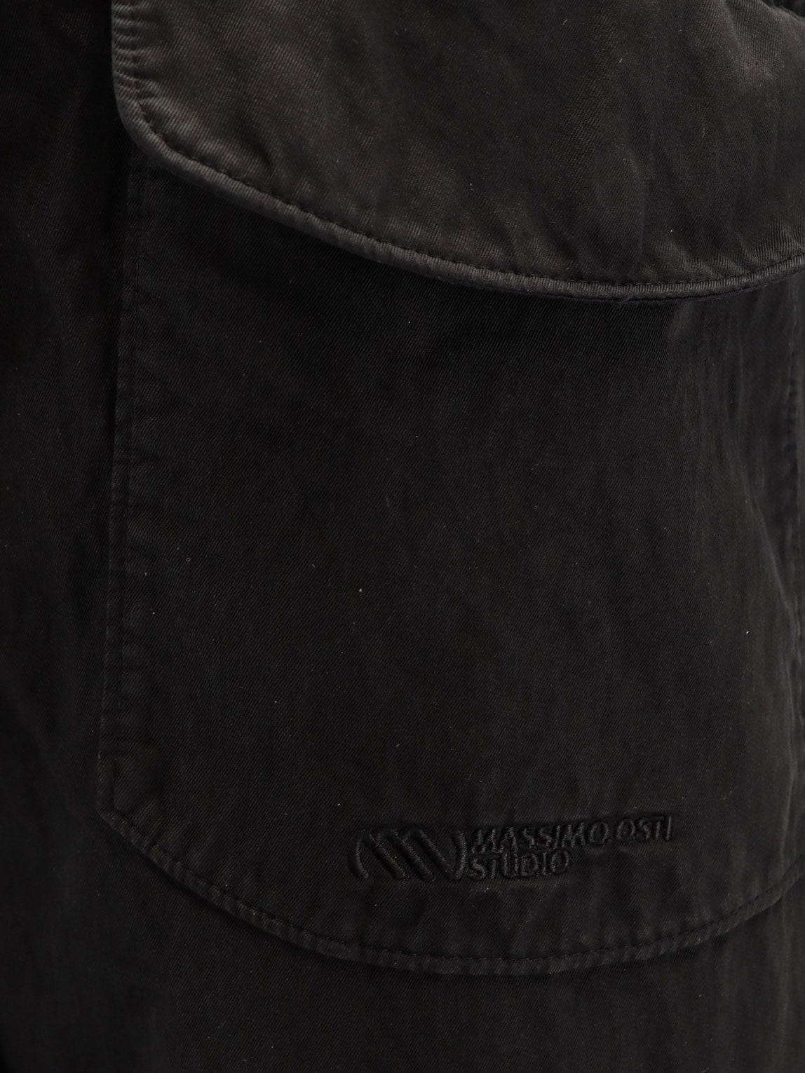 Massimo OSTI Gabardine trousers