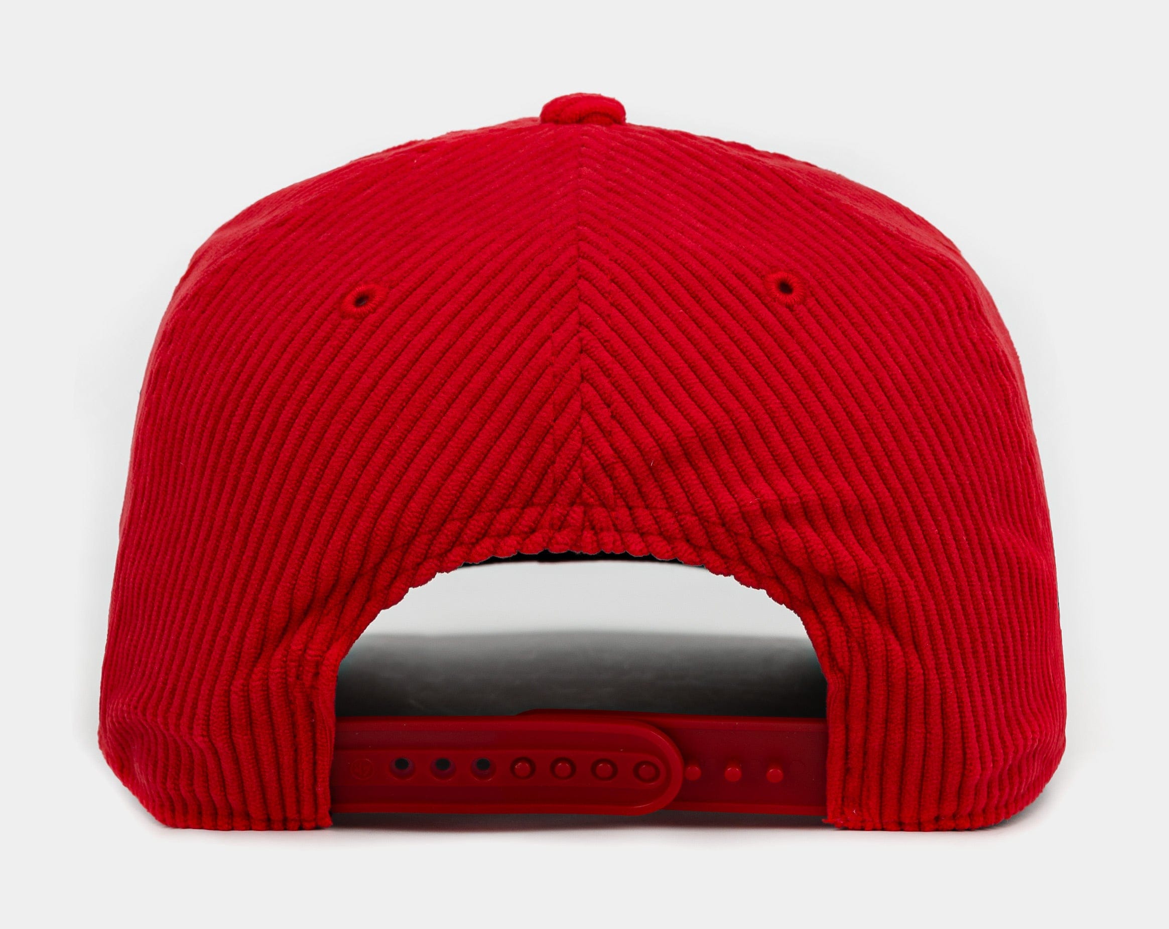 47 BRAND San Francisco 49ers Corduroy Snapback Mens Hat (Red/White)