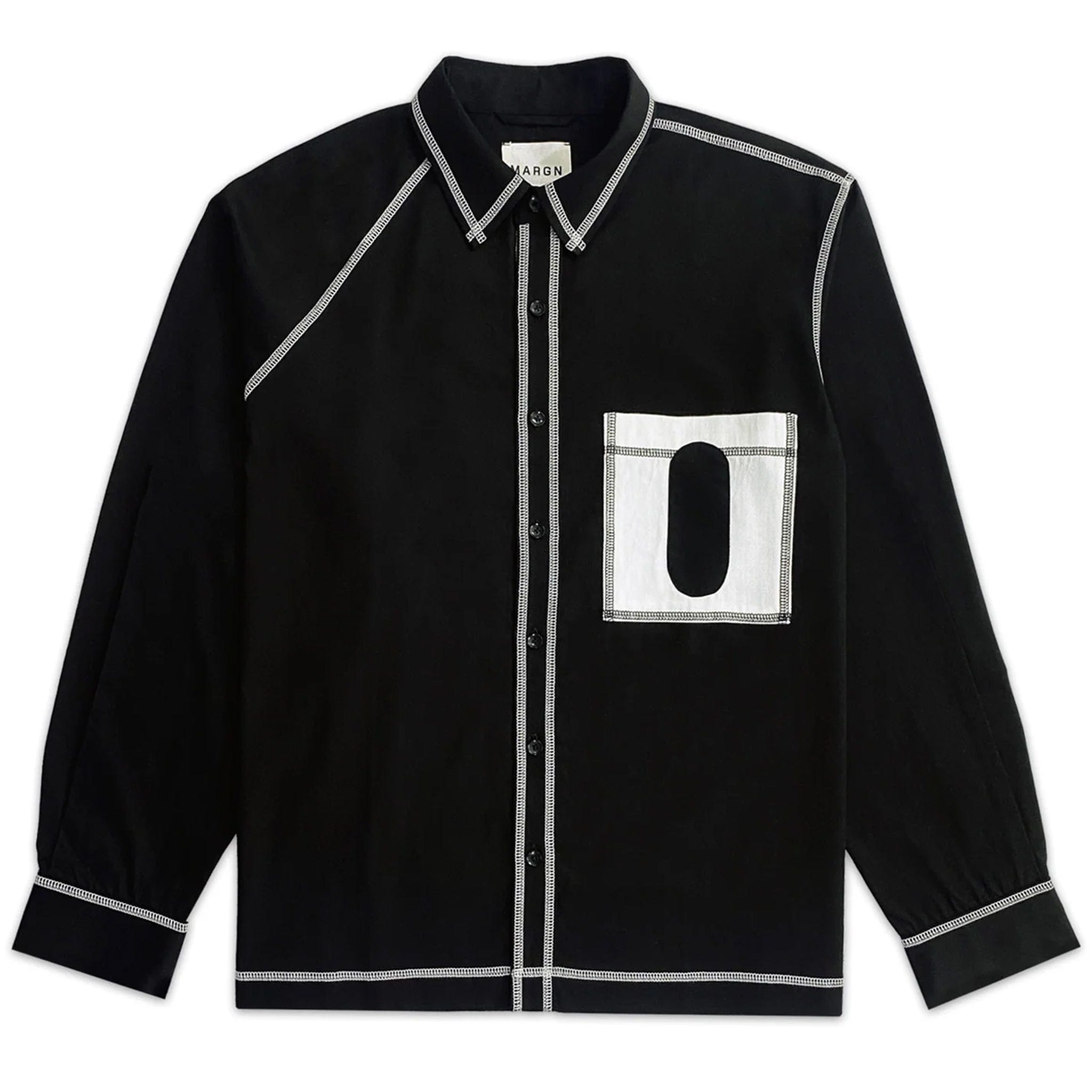 MARGN Canopy Denim Shirt (Black)
