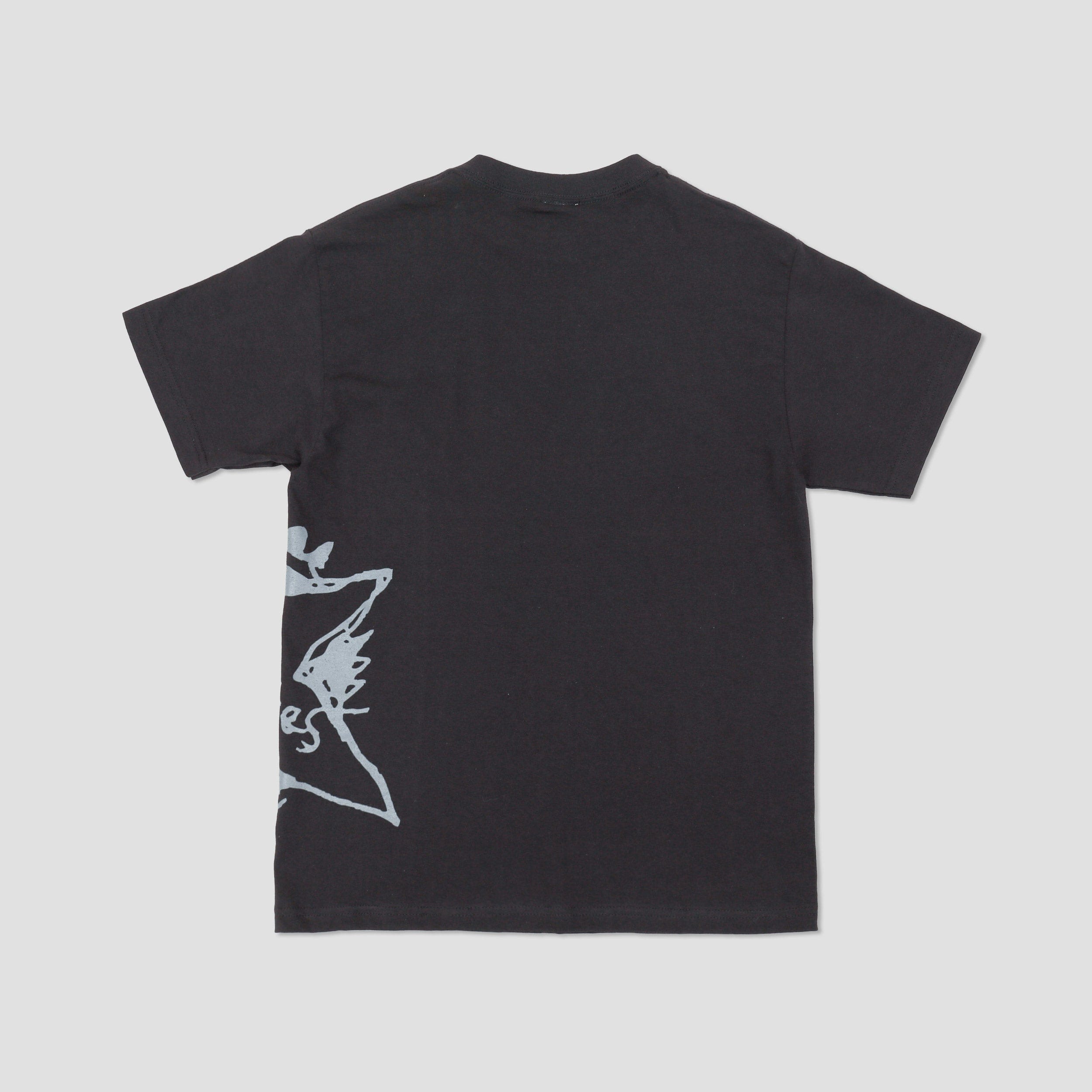 Slam City Skates Swank Star T - Shirt Black / Grey