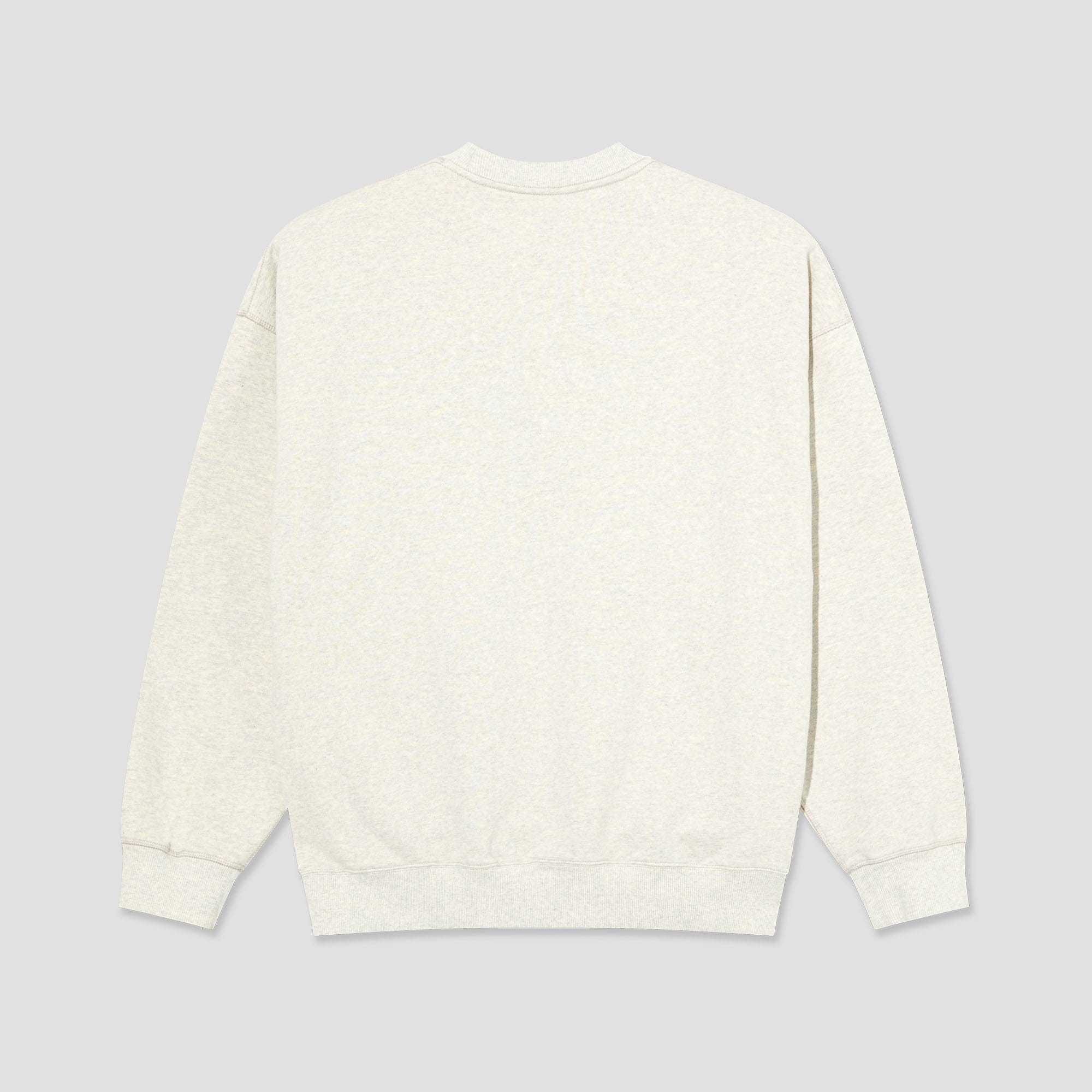 Polar Frankie Crewneck Ivory Grey Melange