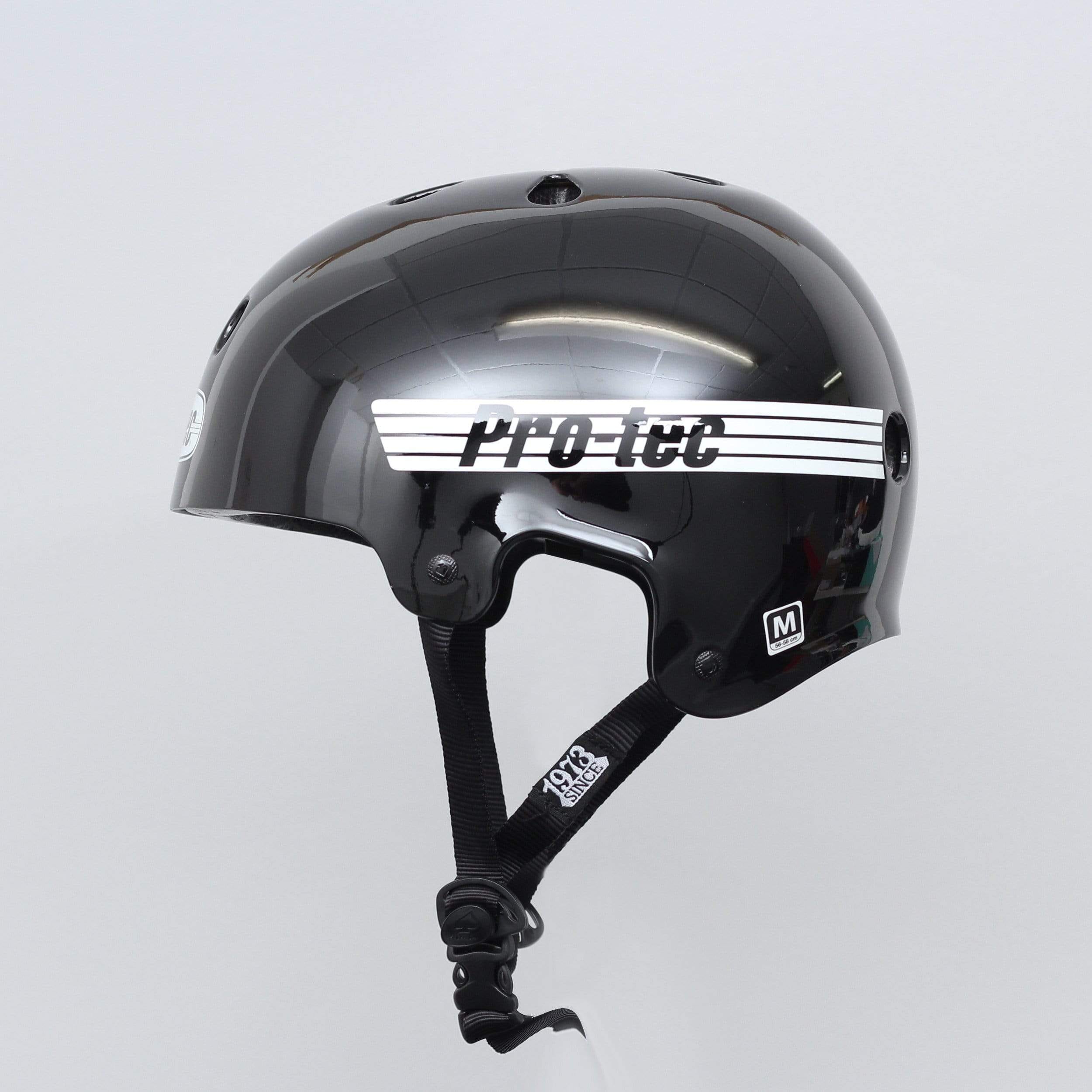 Pro - Tec Old School Certified Helmet Gloss Black