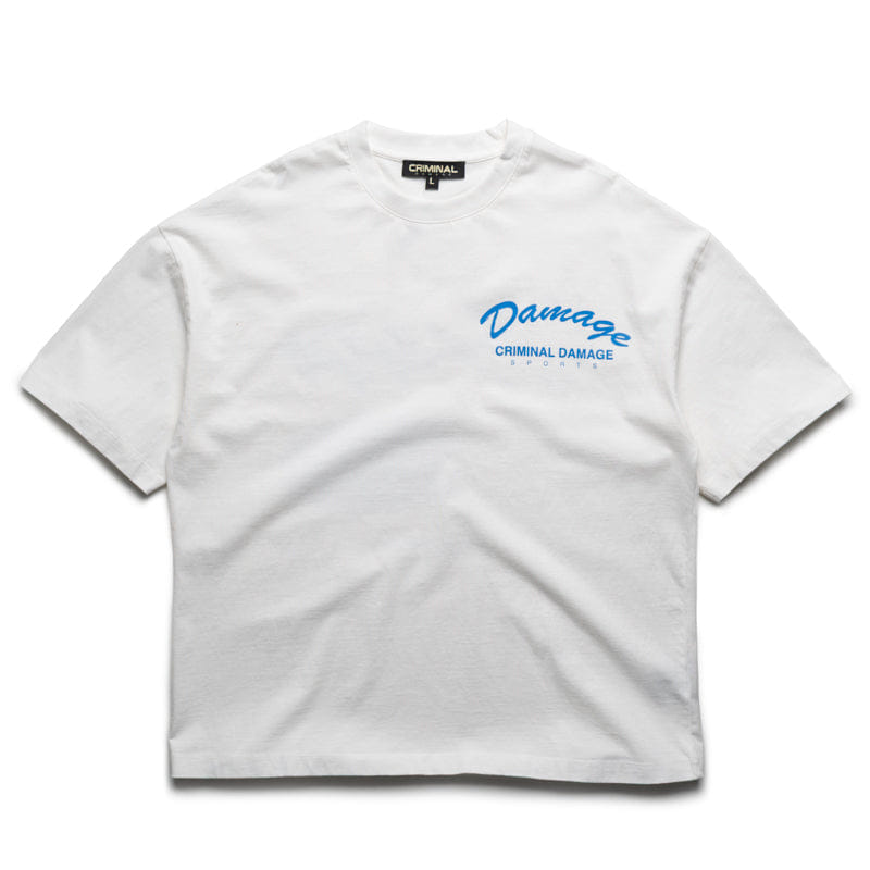 Criminal Damage Boots T-Shirt - Off White